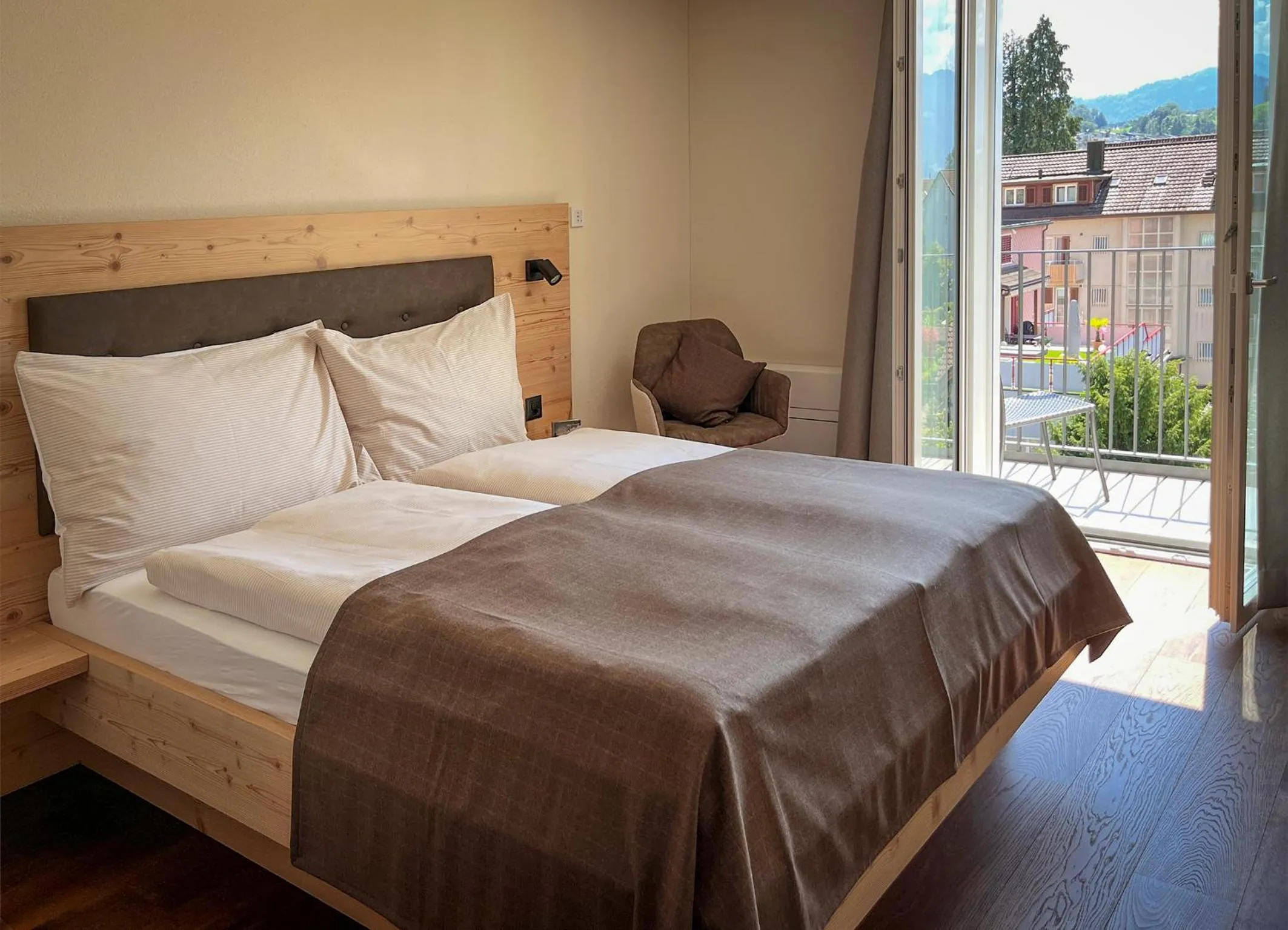 Bed in Gasthaus zur Waldegg