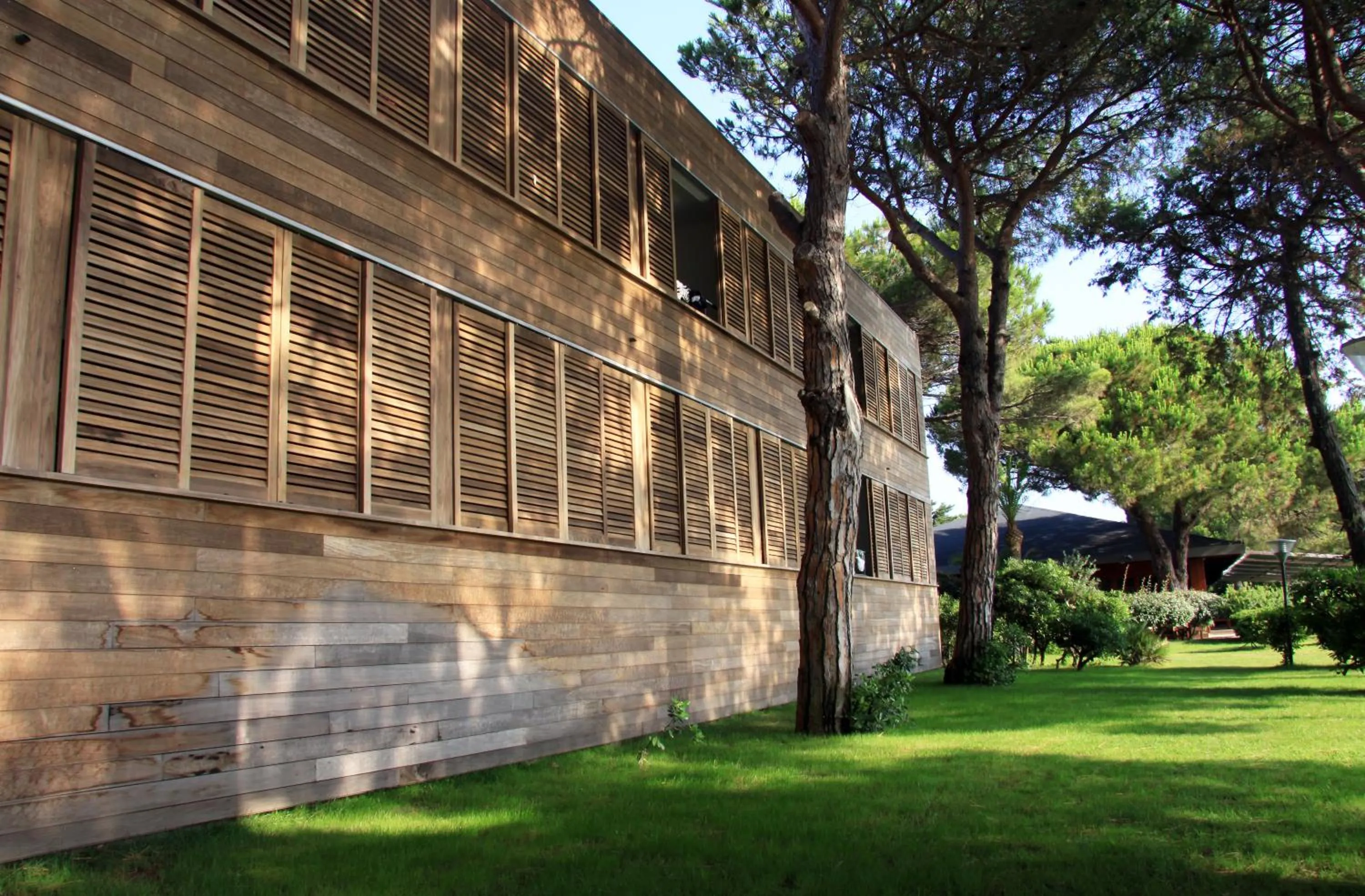 Garden in Hôtel & Lodges Moby Dick