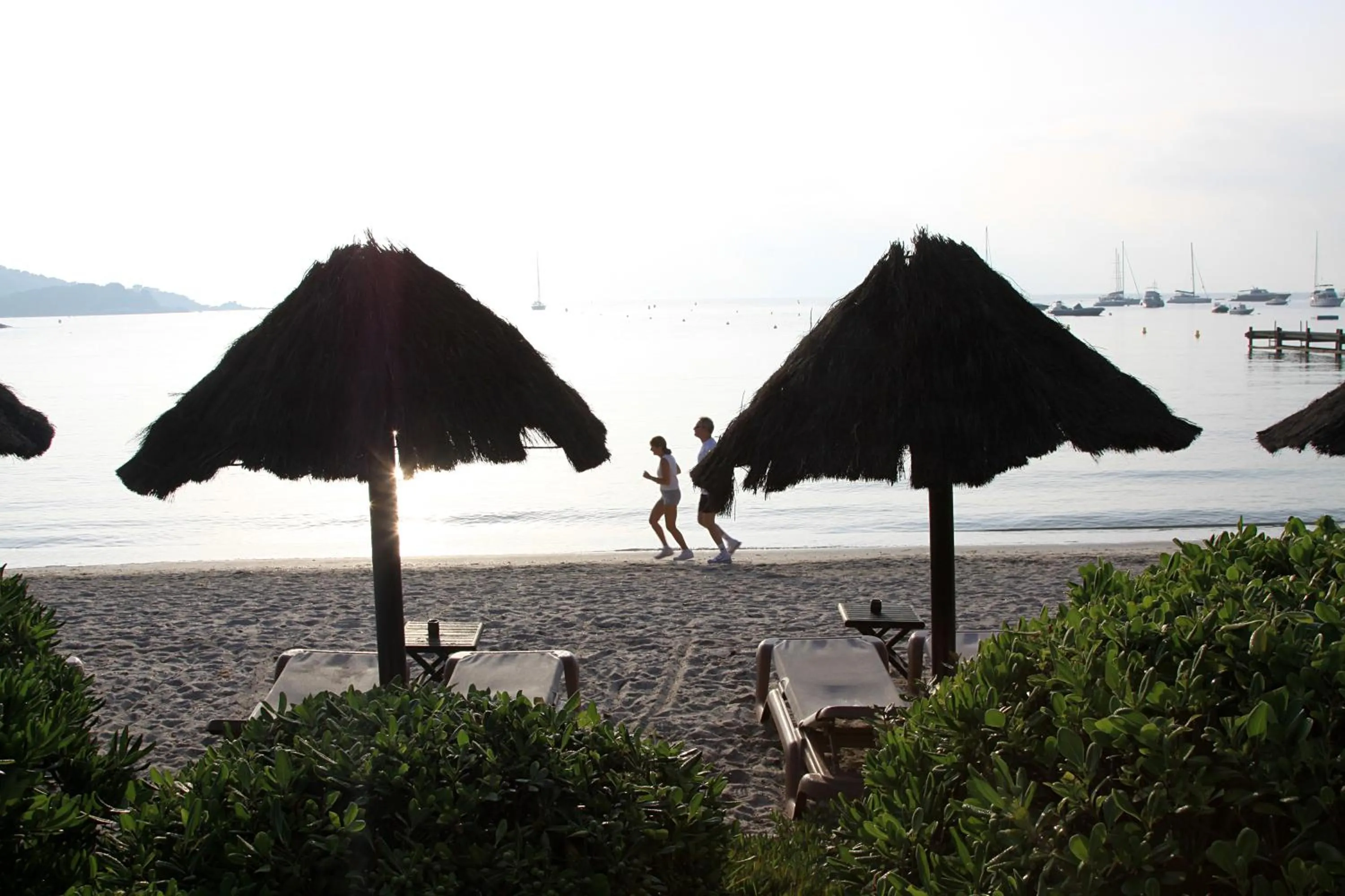 Beach in Hôtel & Lodges Moby Dick