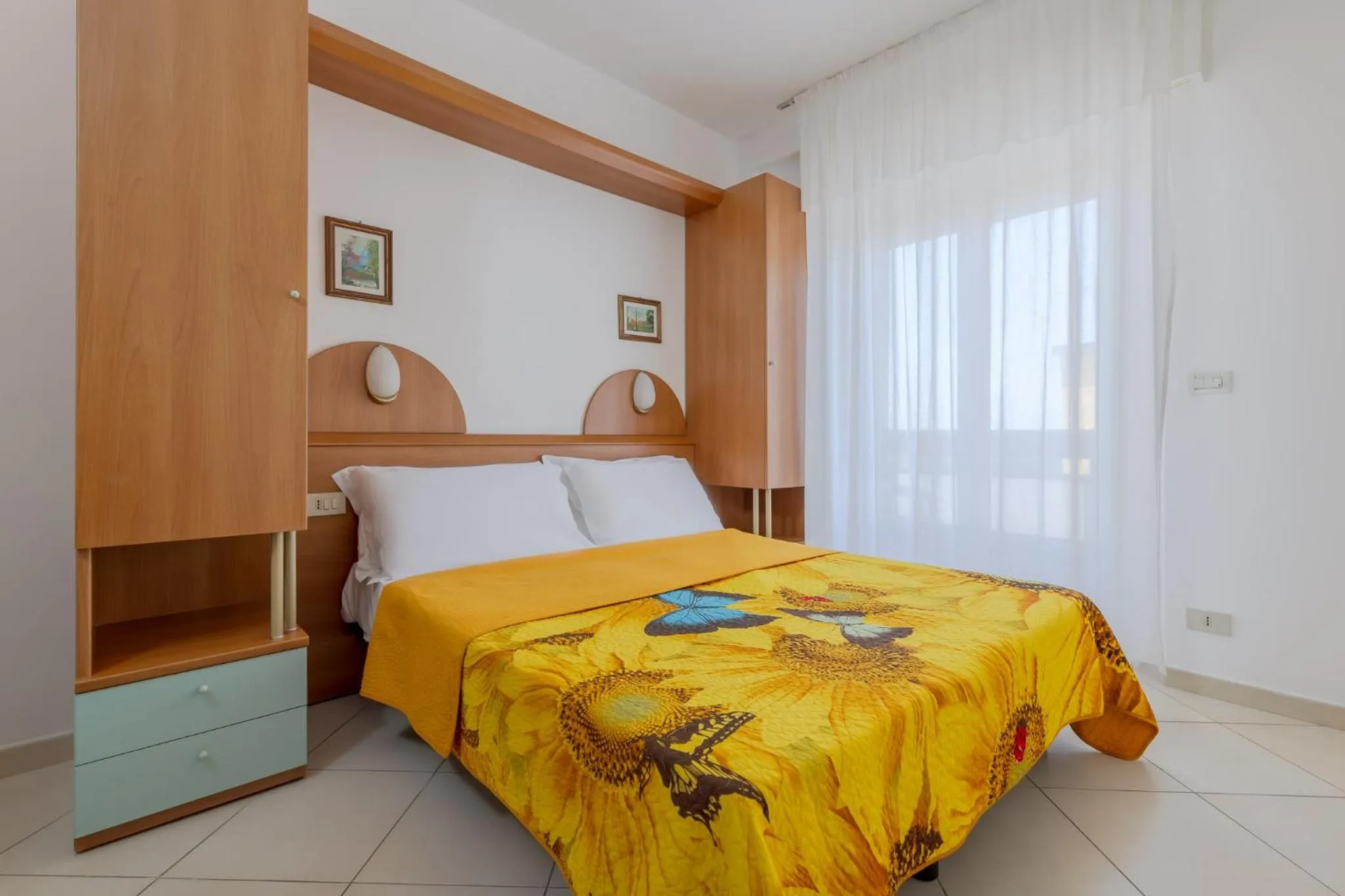 Bedroom, Bed in Hotel Sole