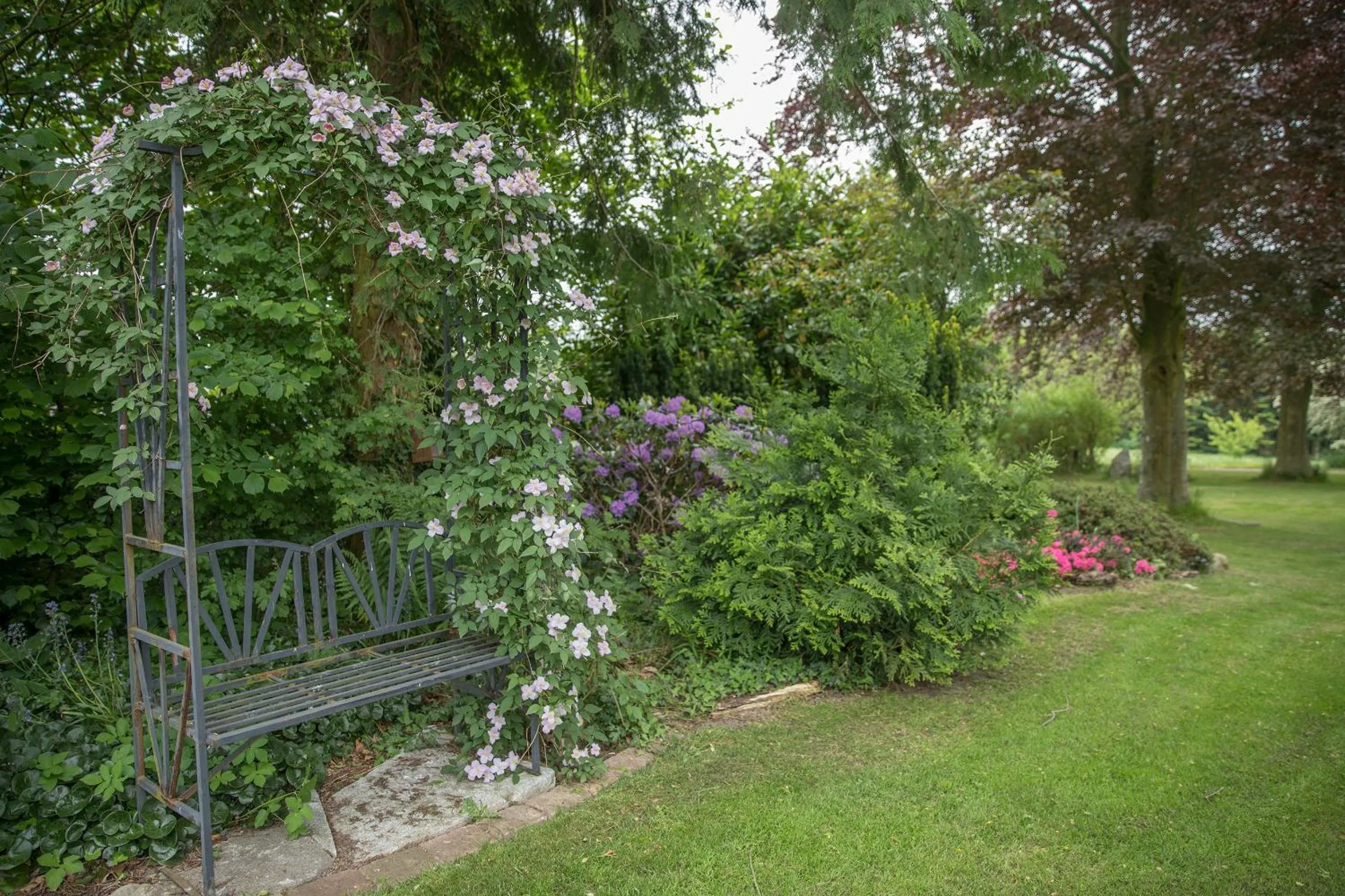 Garden in Bed & Breakfast Horsens