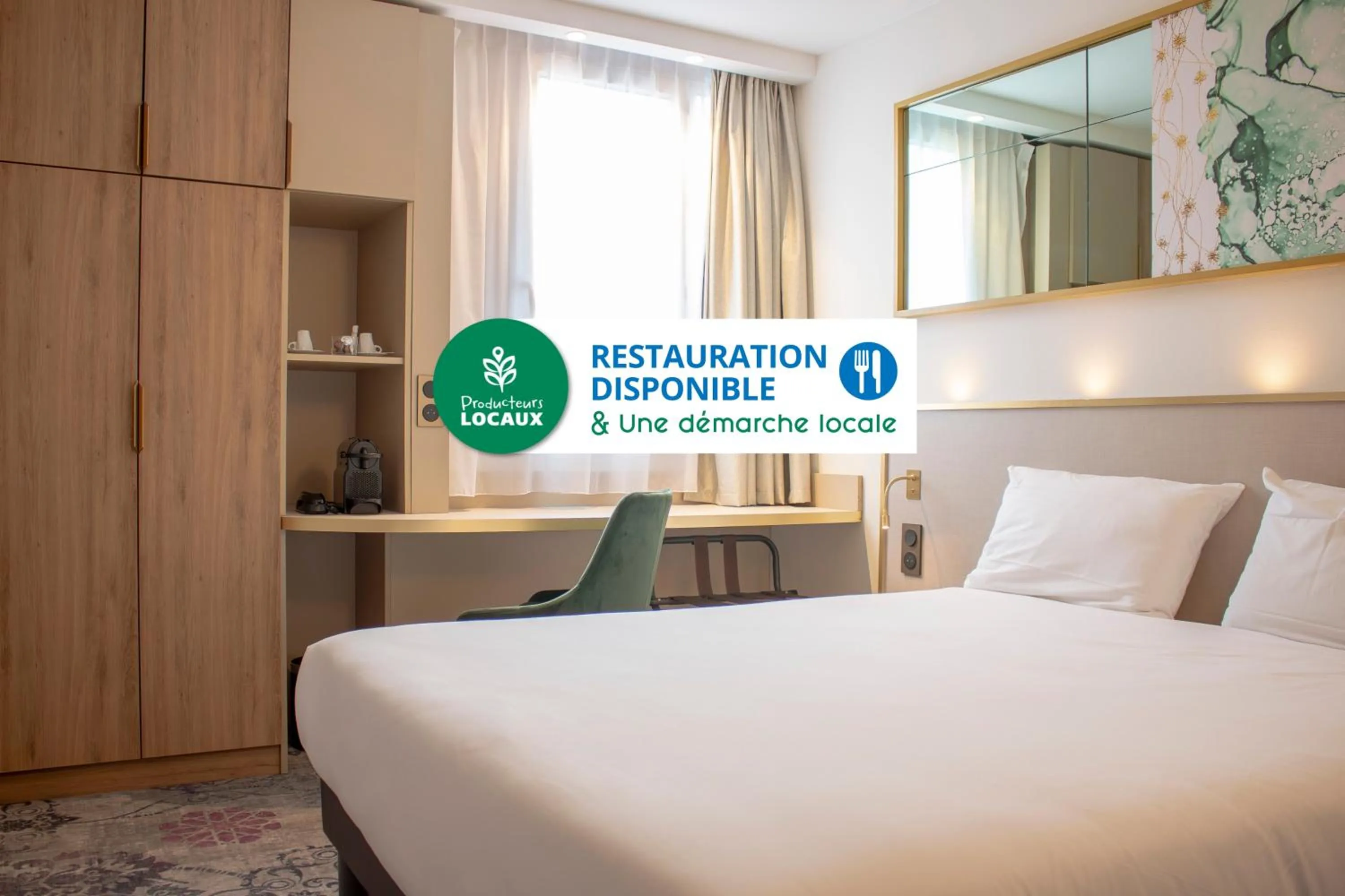 Logo/Certificate/Sign, Bed in Brit Hotel Bordeaux Aéroport - Le Soretel