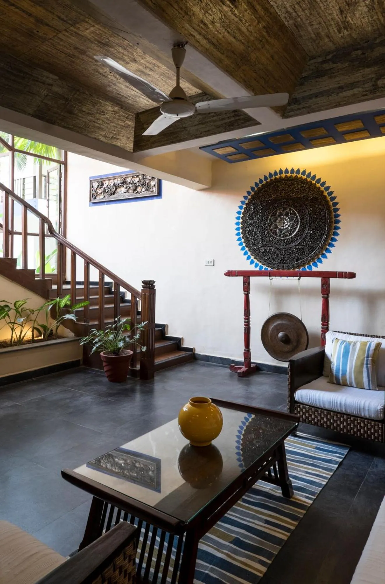 Lobby or reception in Casa Baga