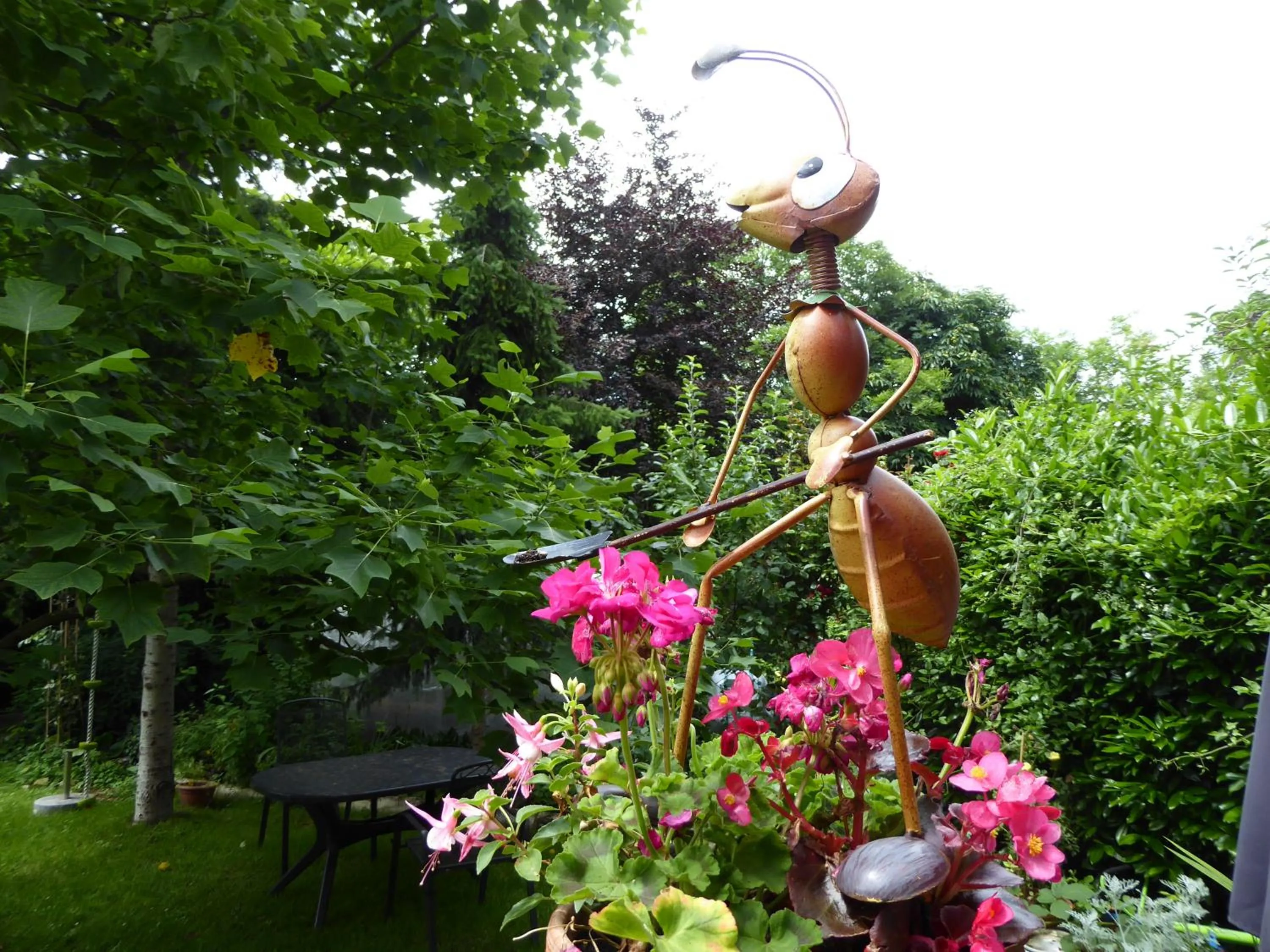 Garden in B&B Pappelweg - 2