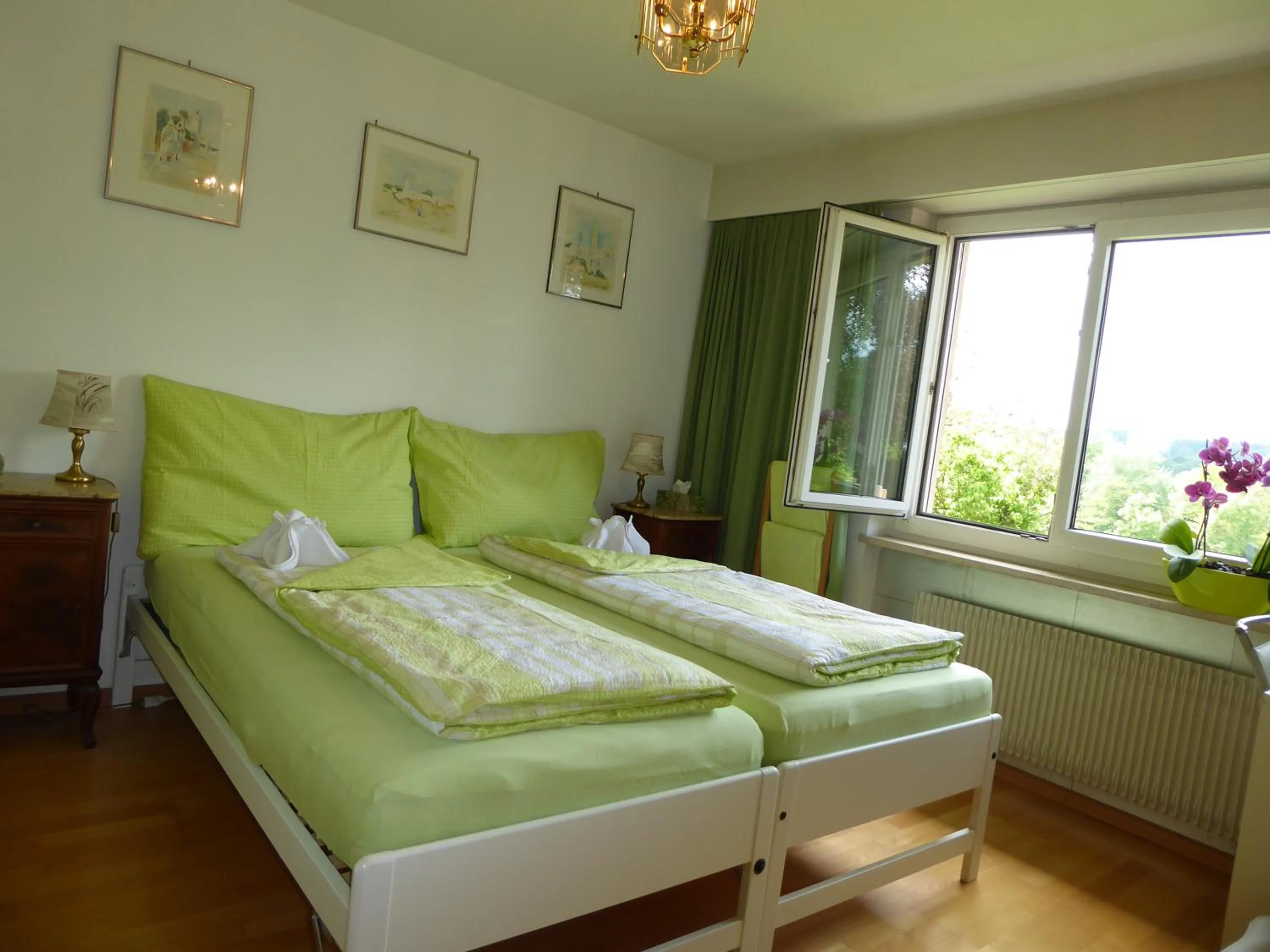 Bedroom, Bed in B&B Pappelweg - 2