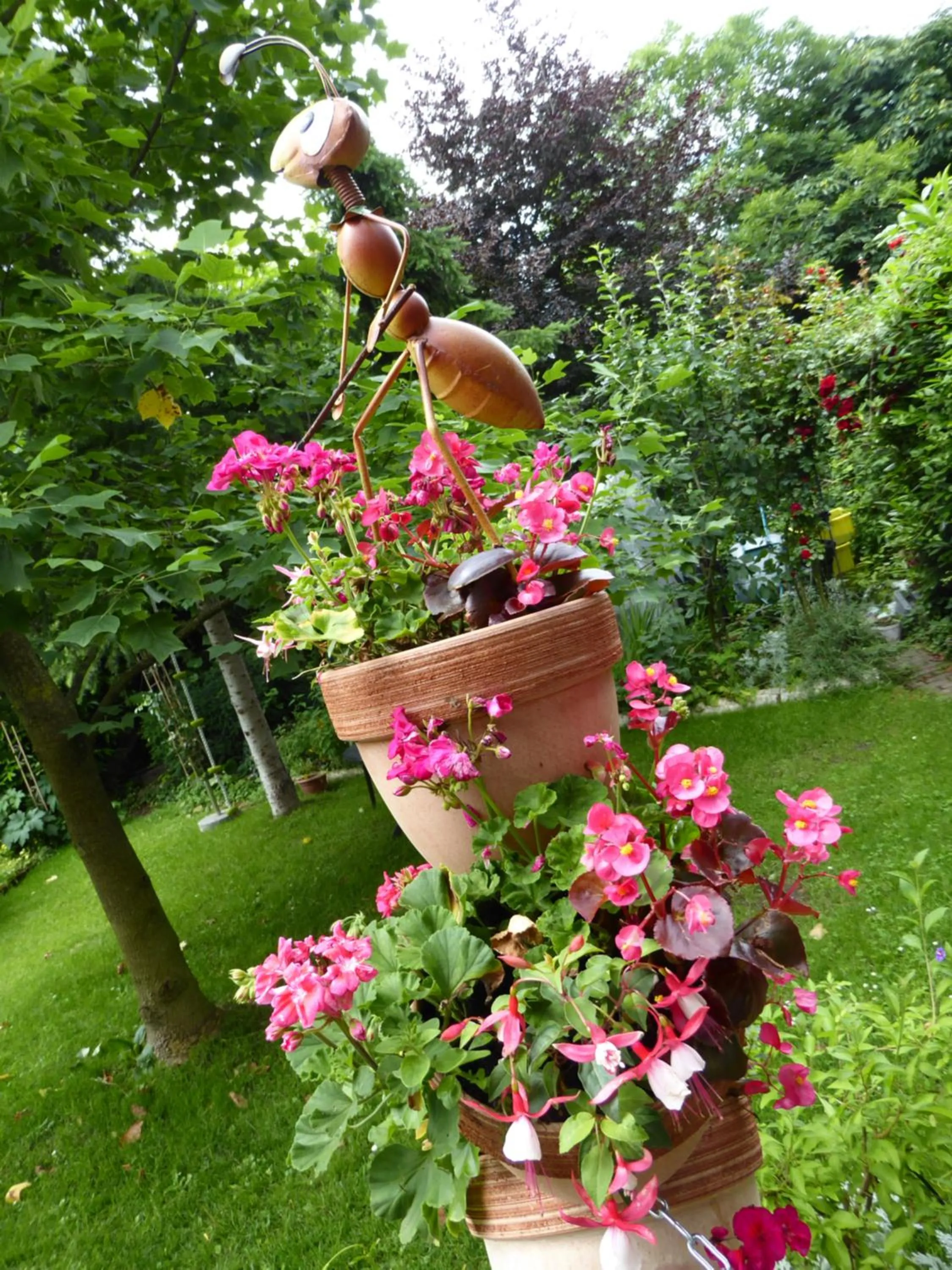 Garden in B&B Pappelweg - 2