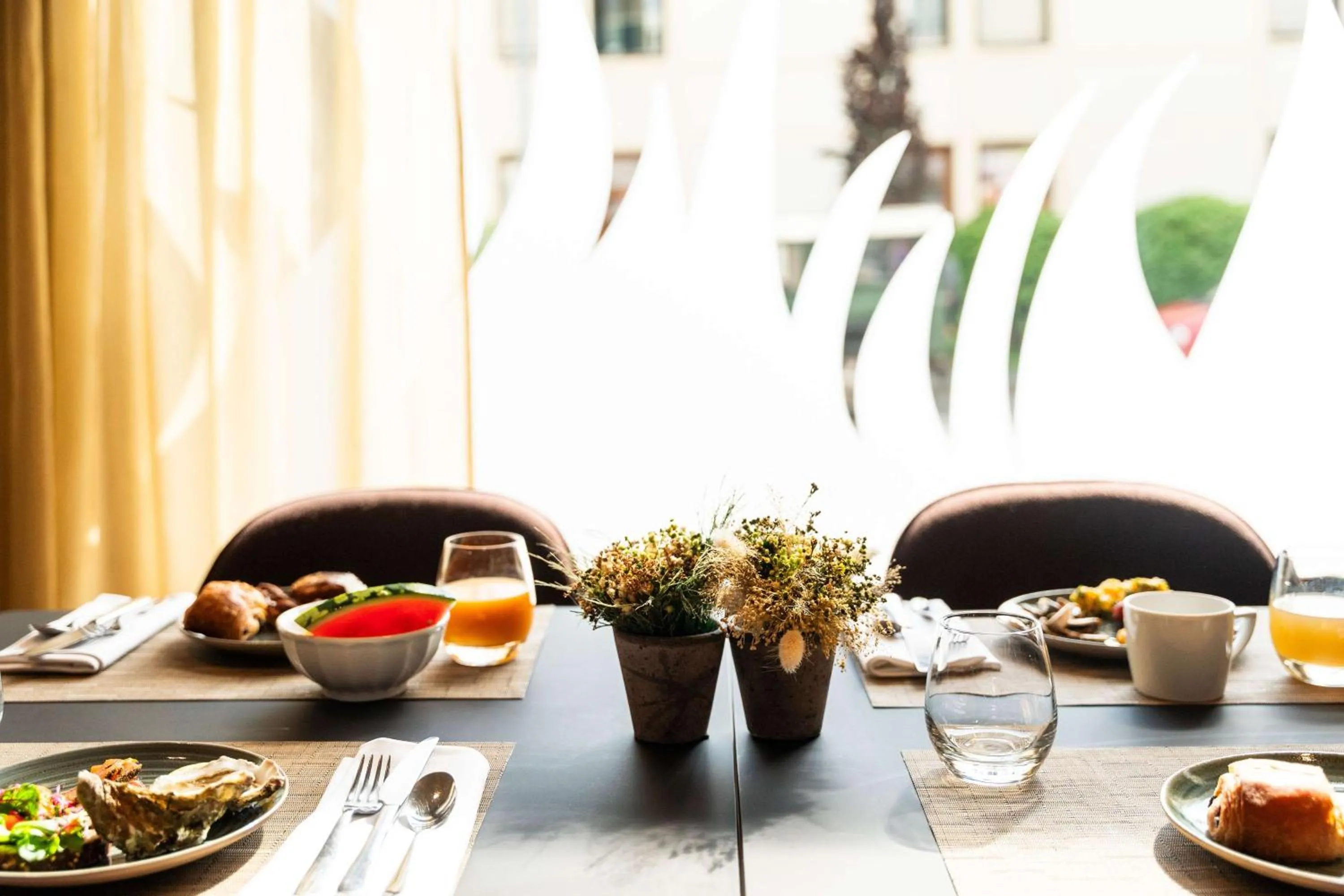 Breakfast in Best Western Premier Le Masq Hotel