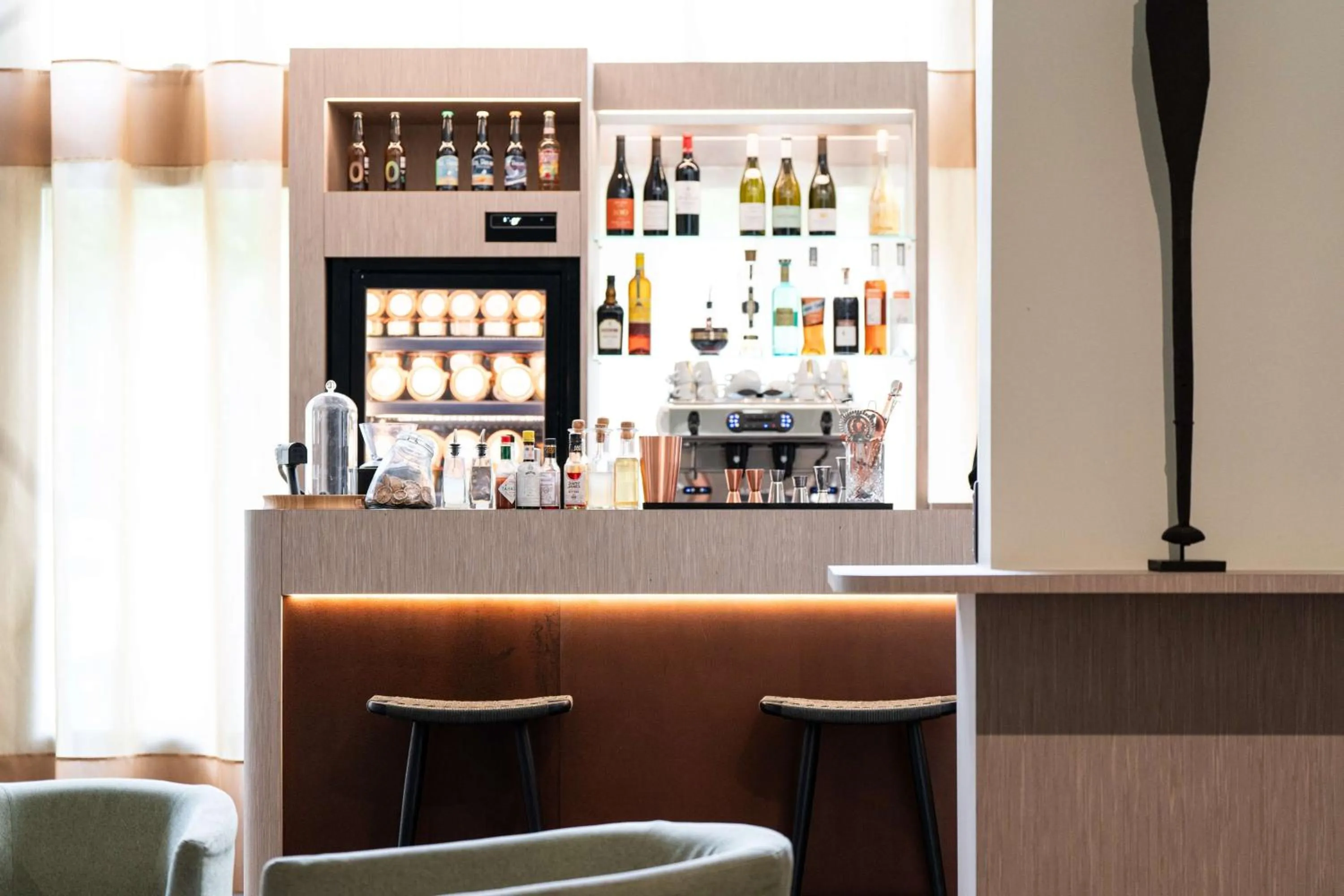 Lobby or reception in Best Western Premier Le Masq Hotel