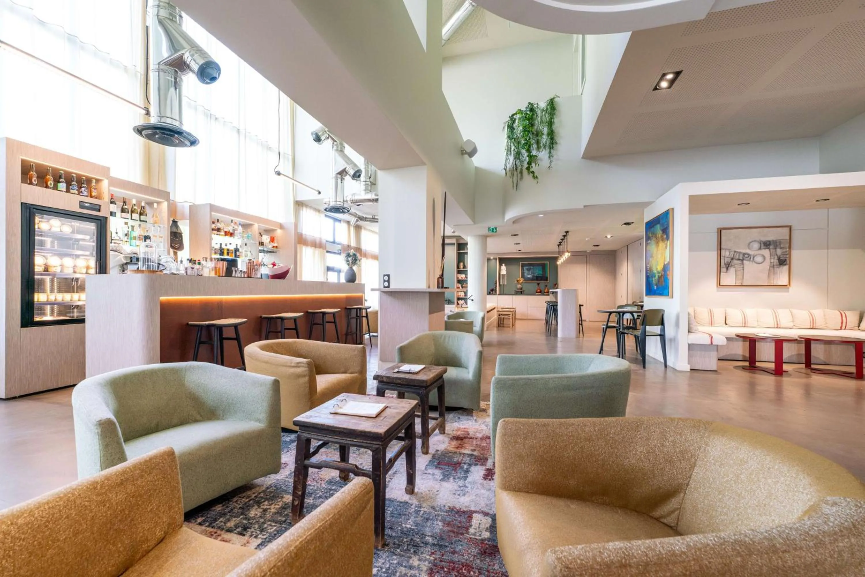 Lobby or reception in Best Western Premier Le Masq Hotel
