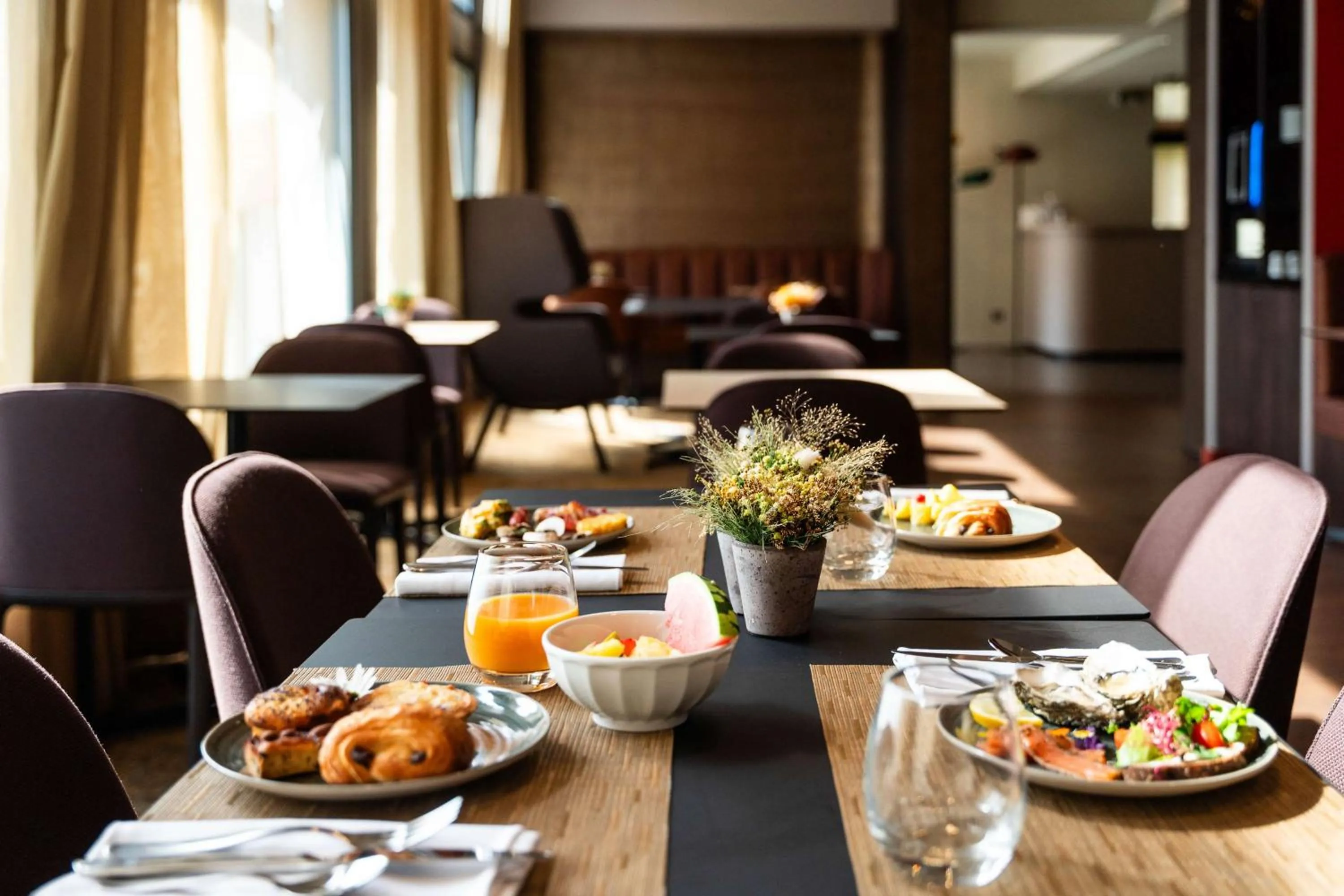 Breakfast in Best Western Premier Le Masq Hotel