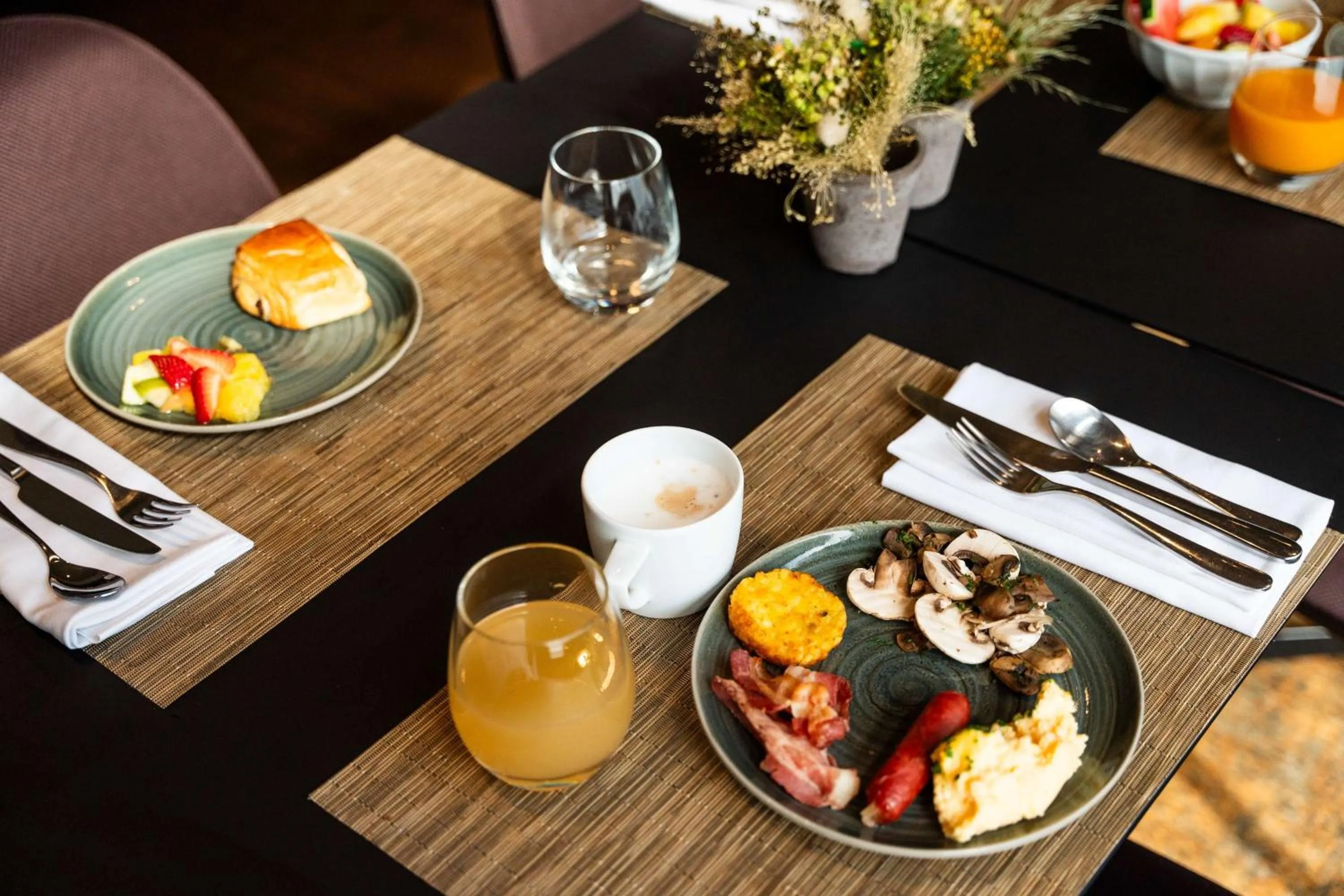 Breakfast in Best Western Premier Le Masq Hotel