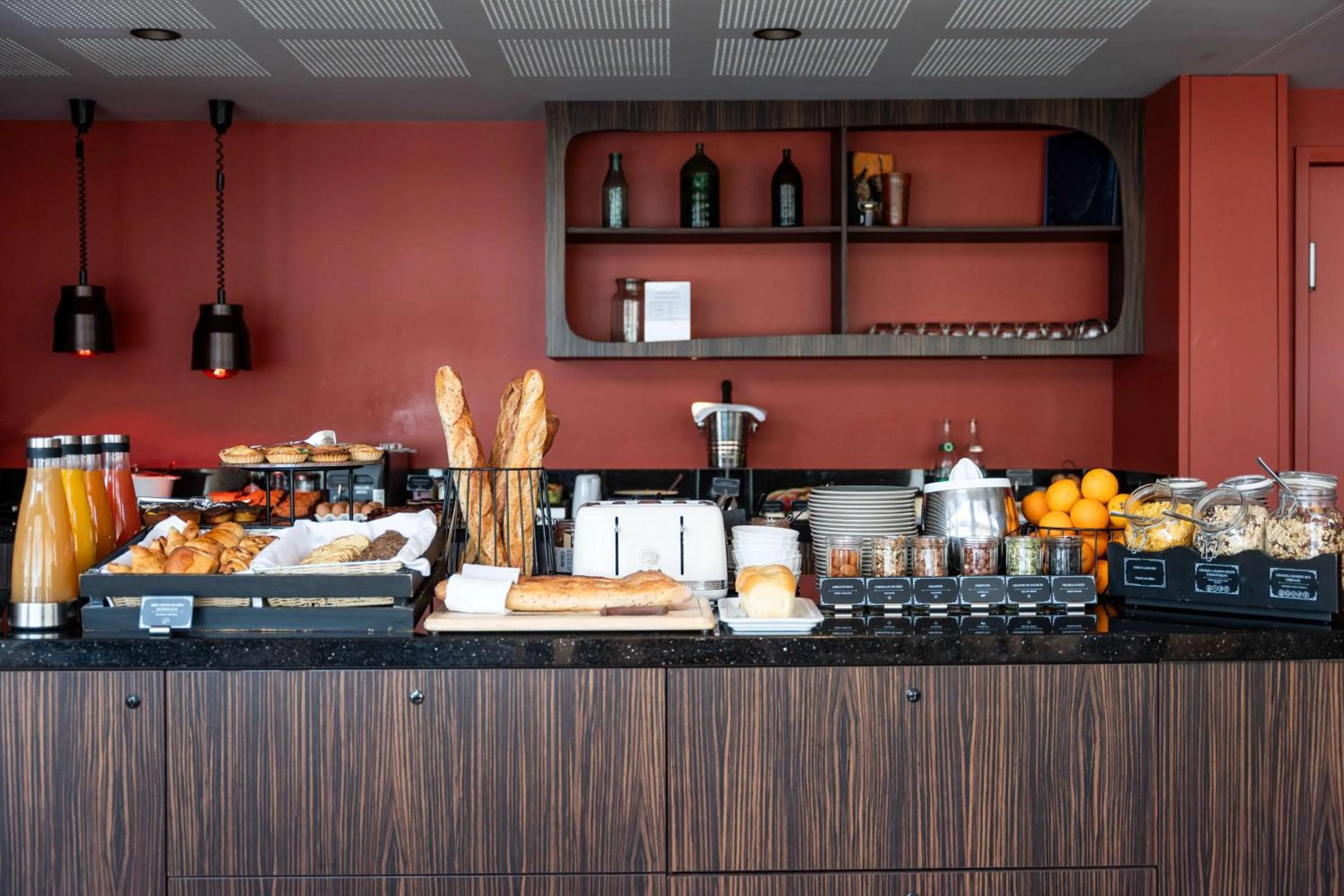 Breakfast in Best Western Premier Le Masq Hotel