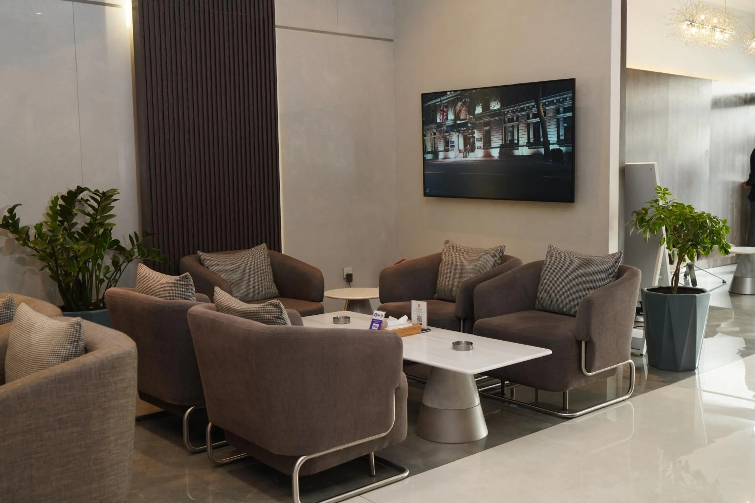 Lobby or reception in Darin Plaza Hotel