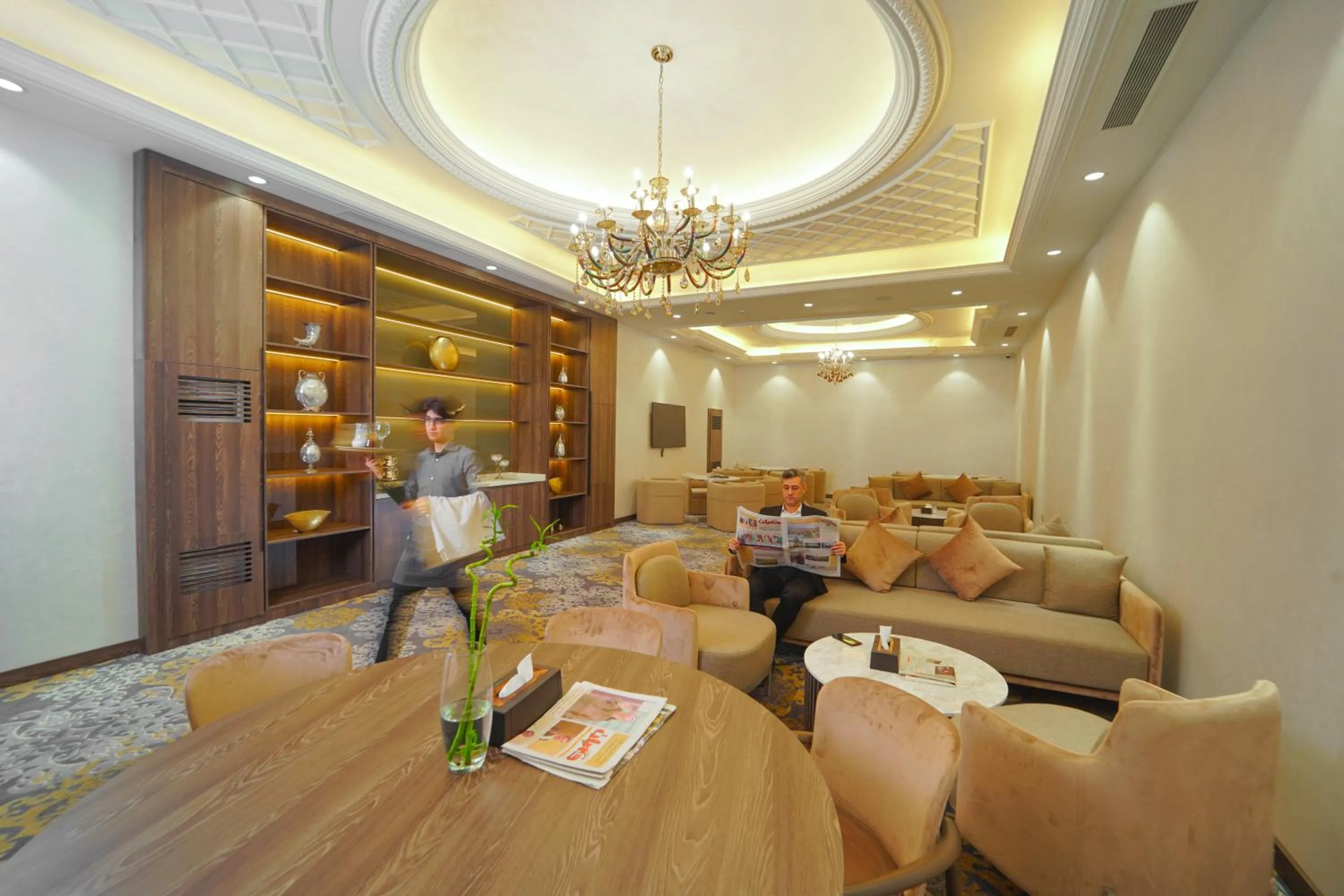 Seating area in Darin Plaza Hotel