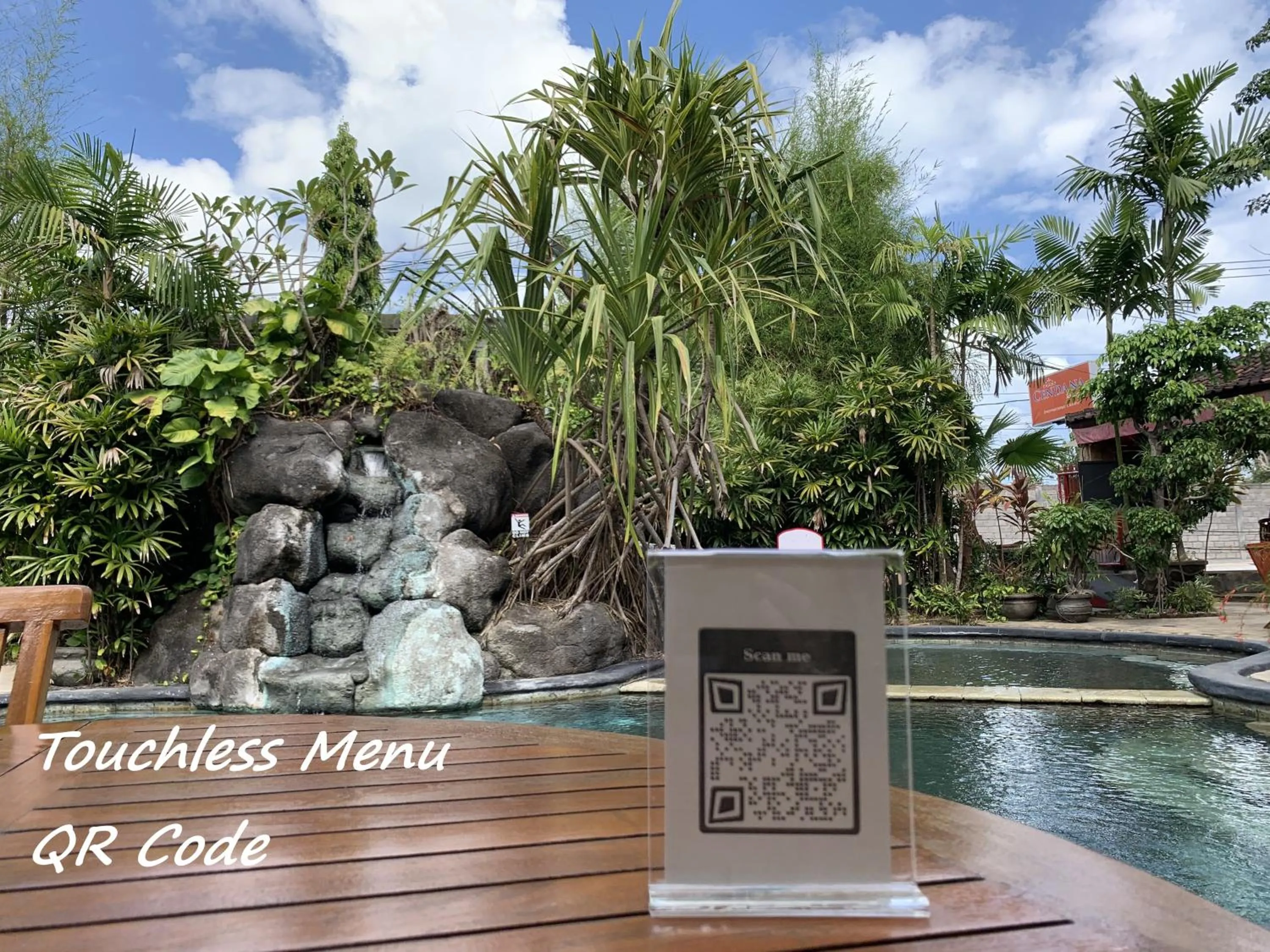 Swimming pool in Puri Cendana Resort Bali