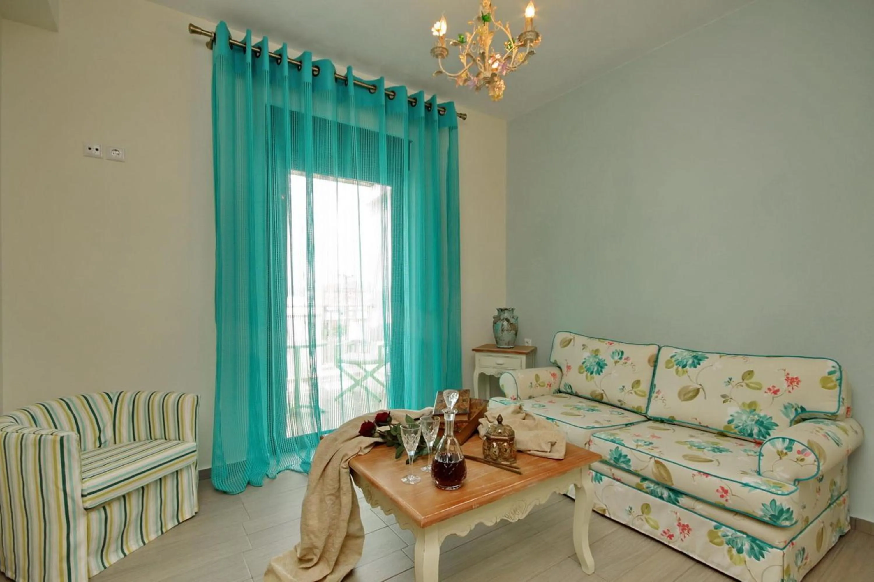 Living room in Elafonisos Resort