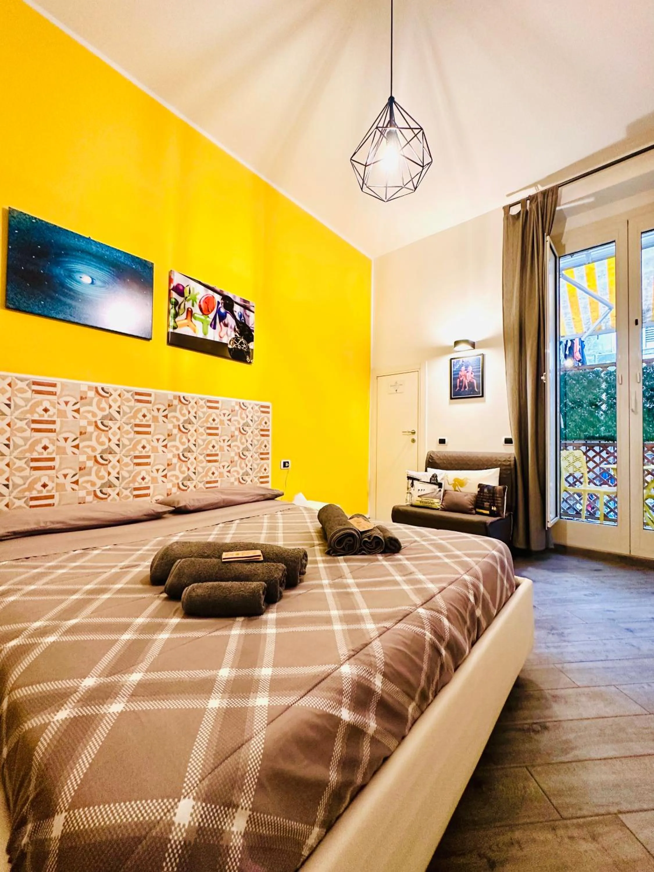 Bed in B&B Cosmoneapolitan