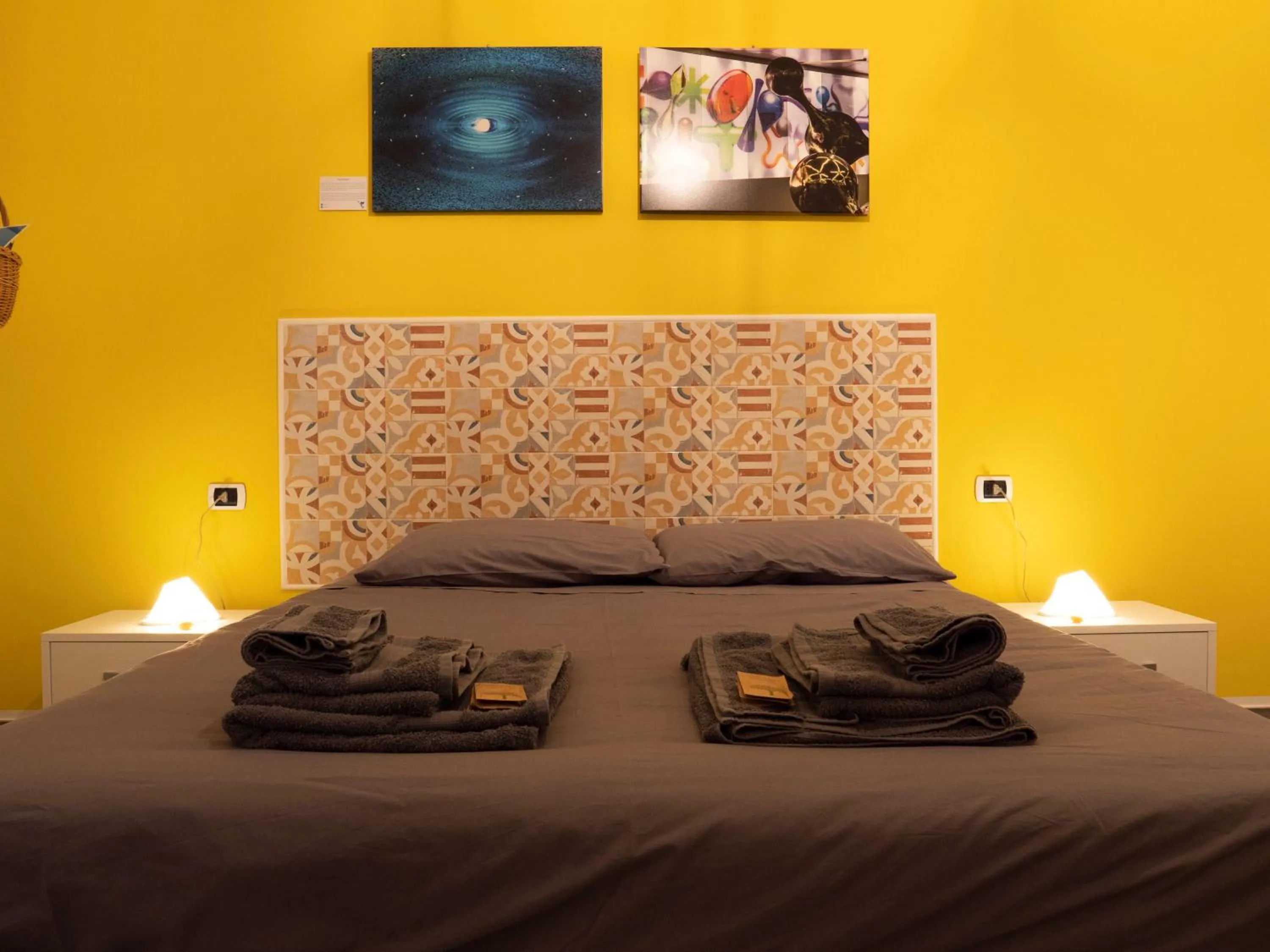 Bed in B&B Cosmoneapolitan