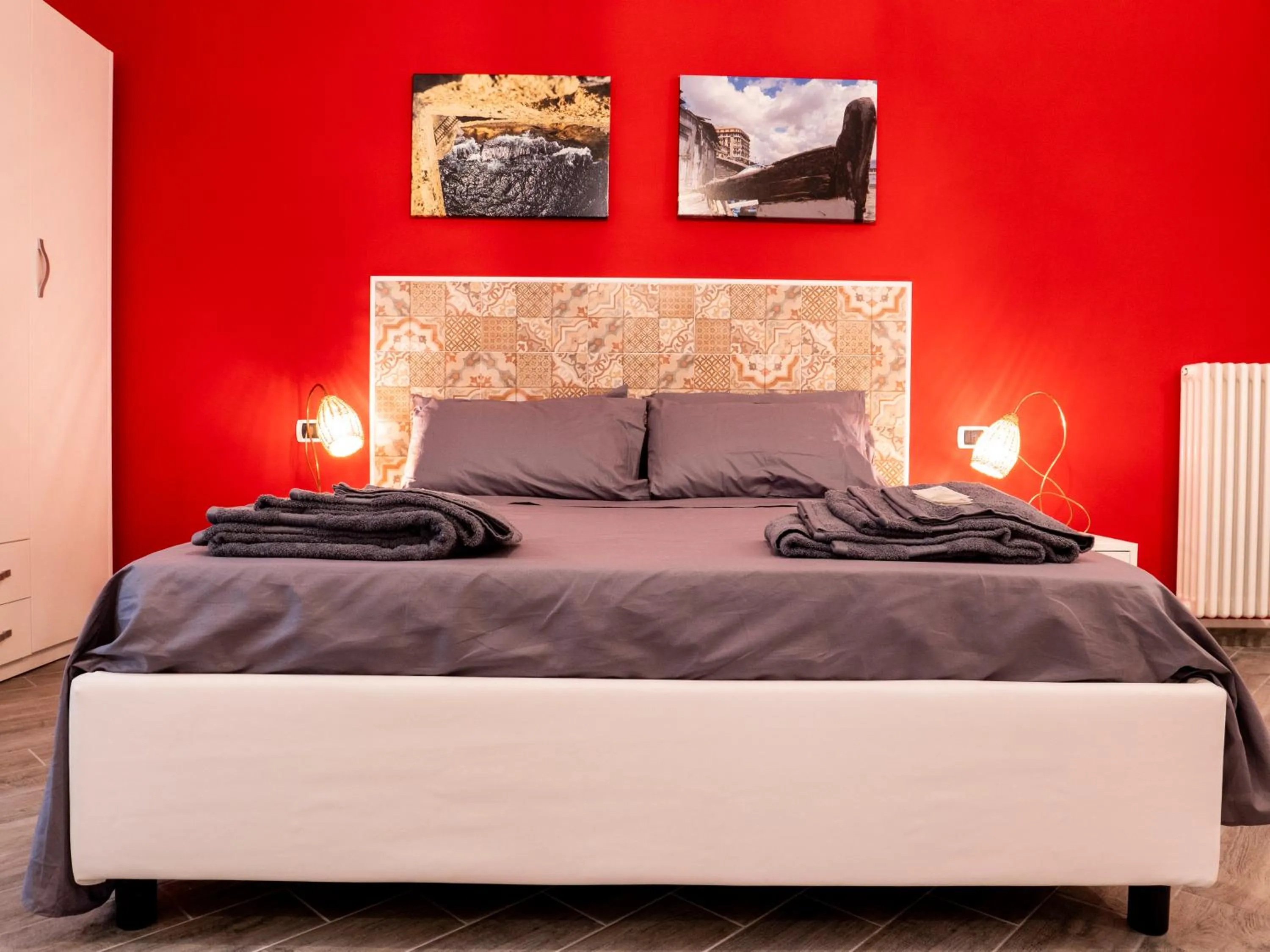 Bed in B&B Cosmoneapolitan