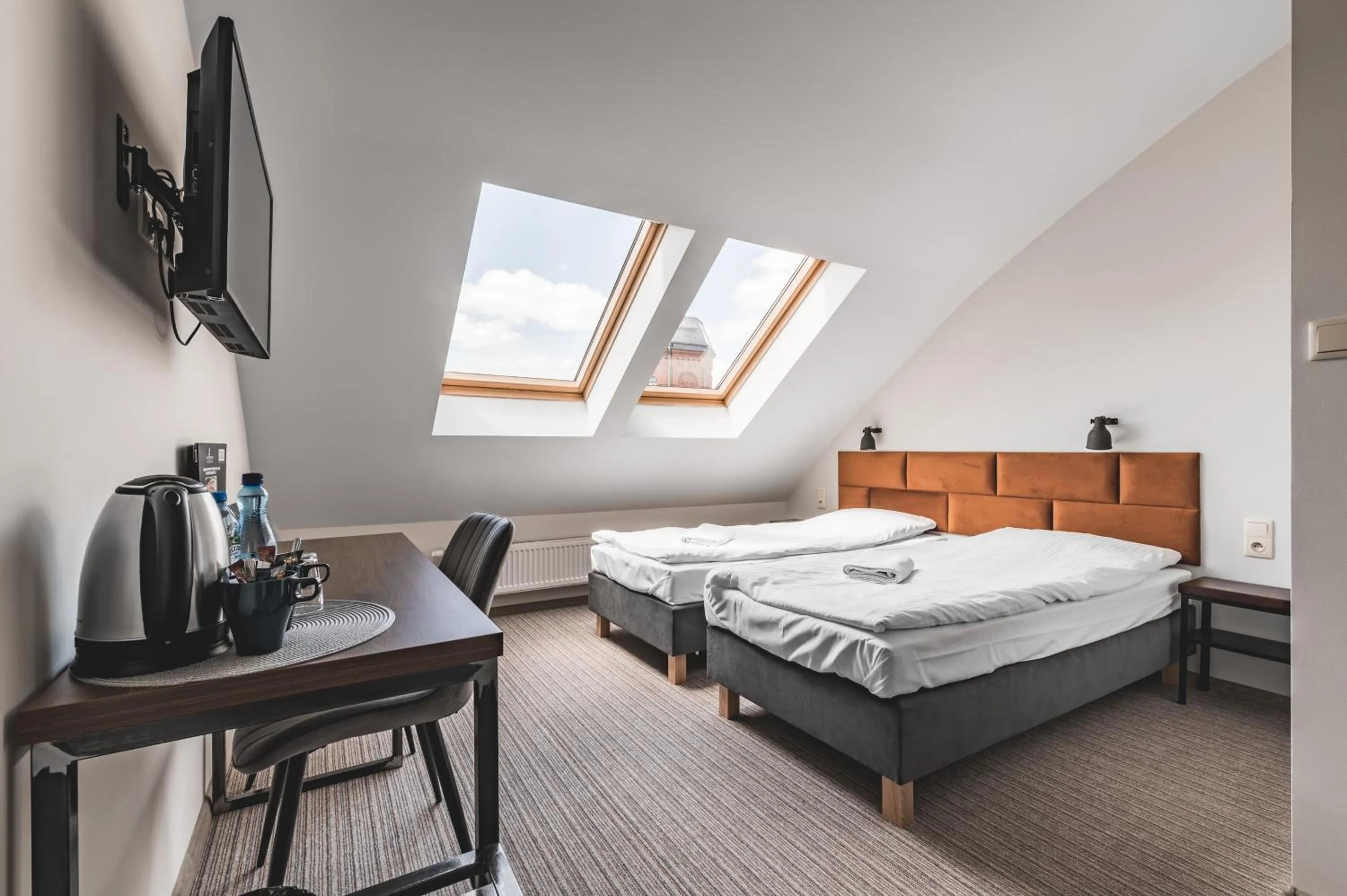 Bed in Aparthotel Stara Przędzalnia