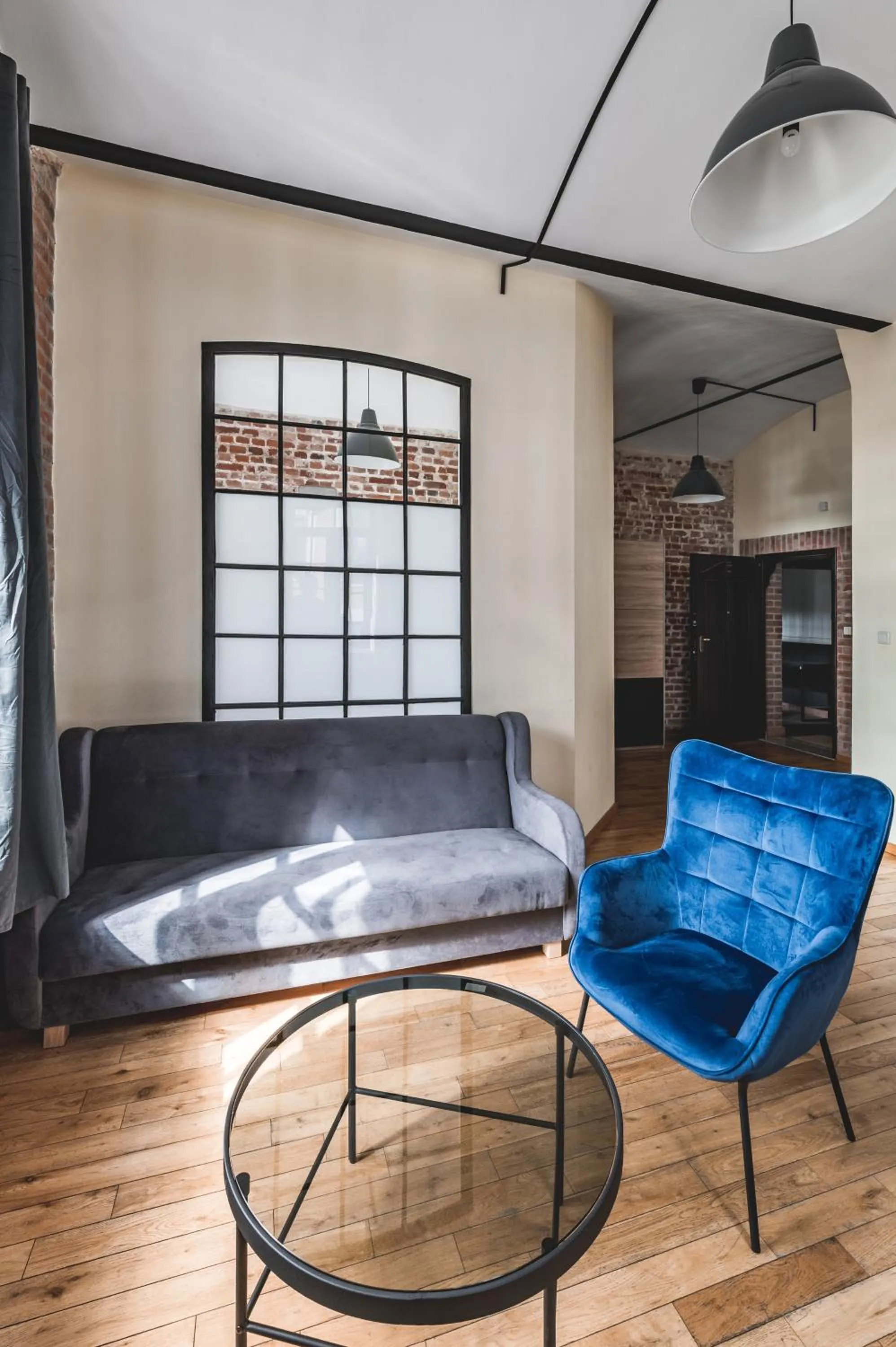 Living room in Aparthotel Stara Przędzalnia