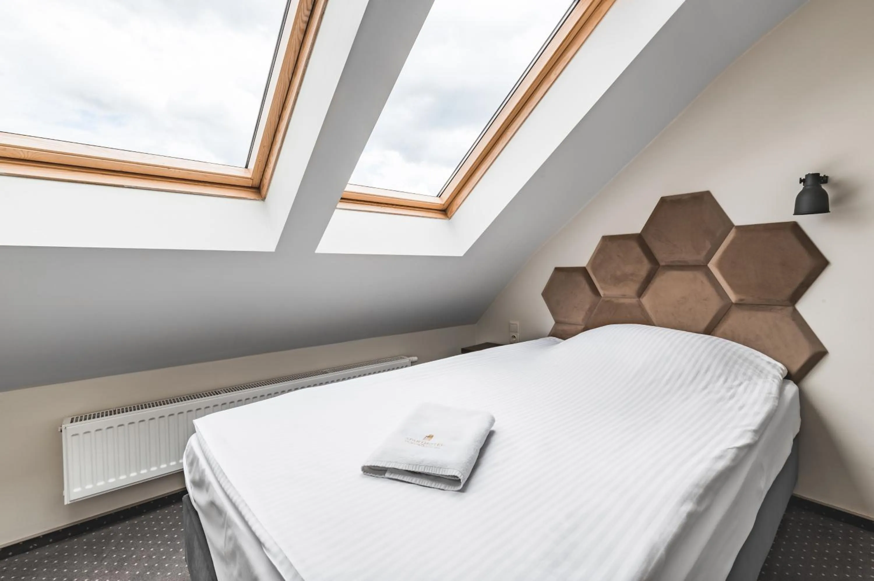 Bed in Aparthotel Stara Przędzalnia