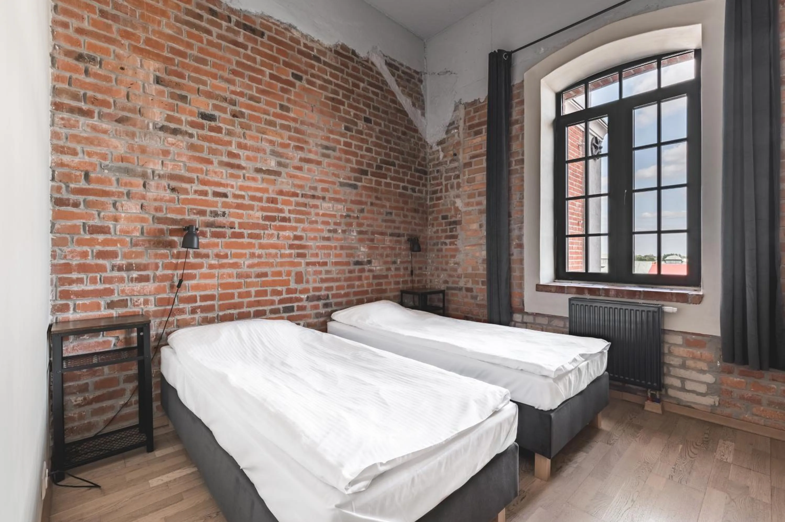 Bed in Aparthotel Stara Przędzalnia