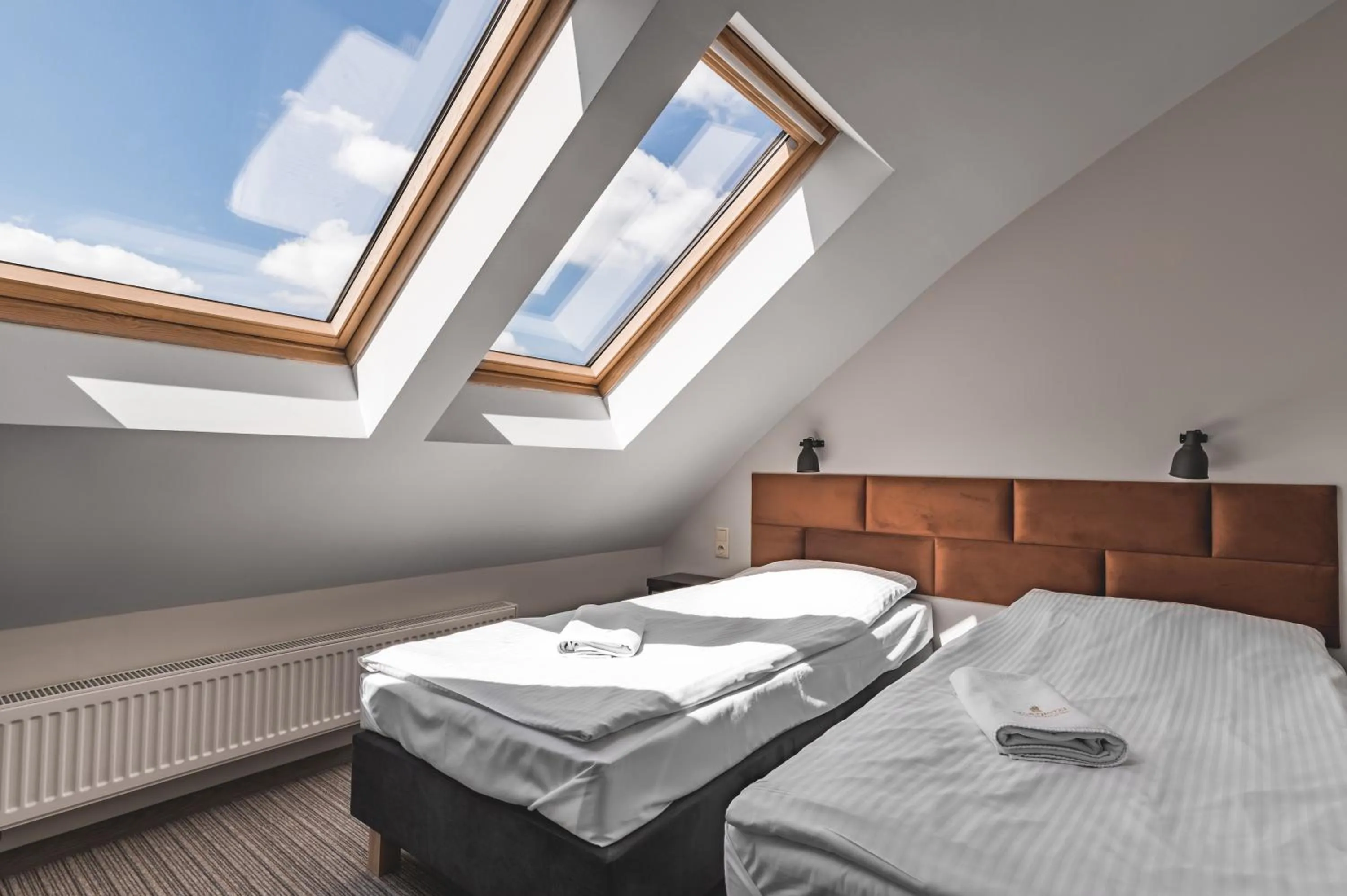 Bed in Aparthotel Stara Przędzalnia