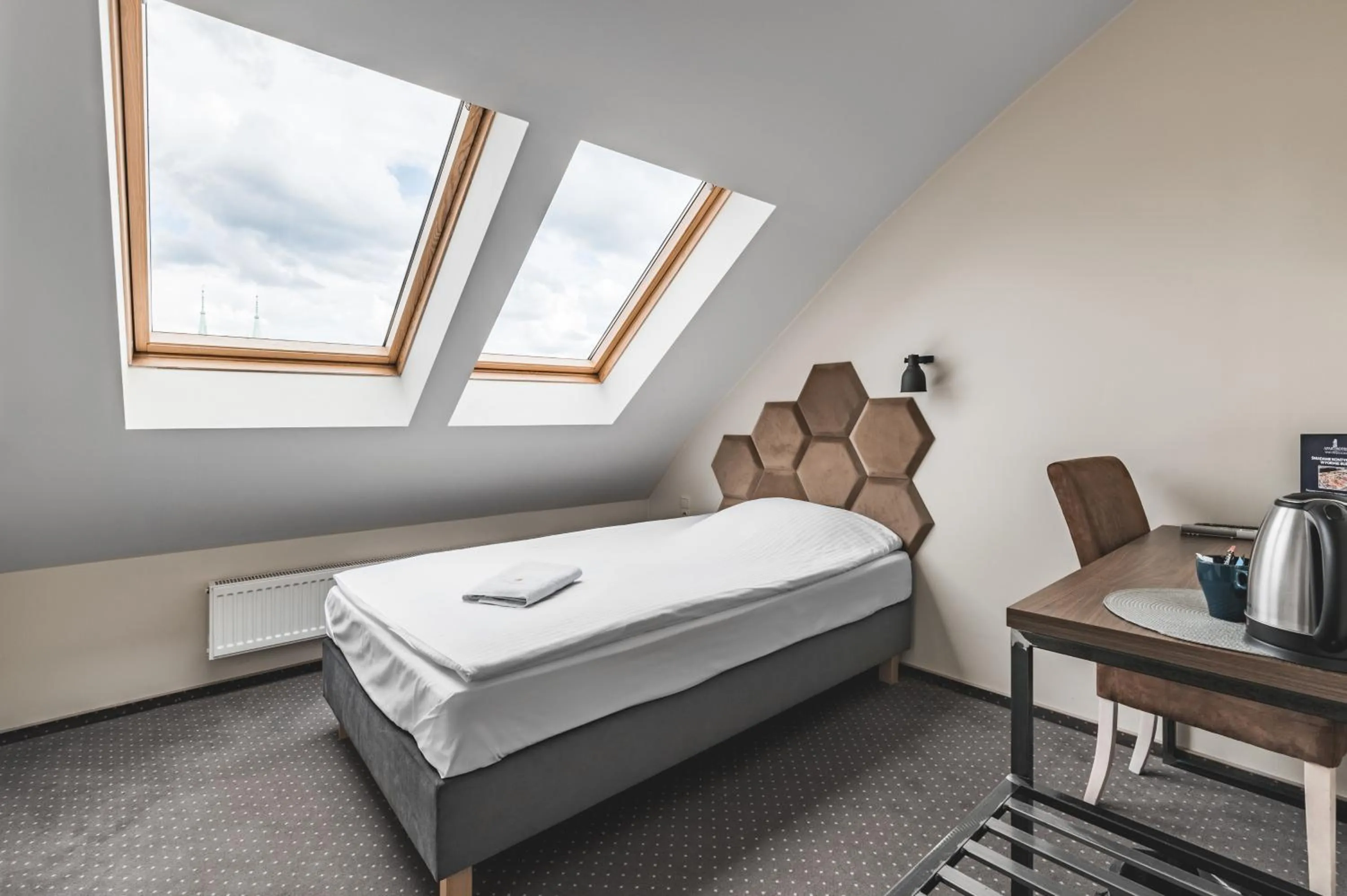 Bed in Aparthotel Stara Przędzalnia