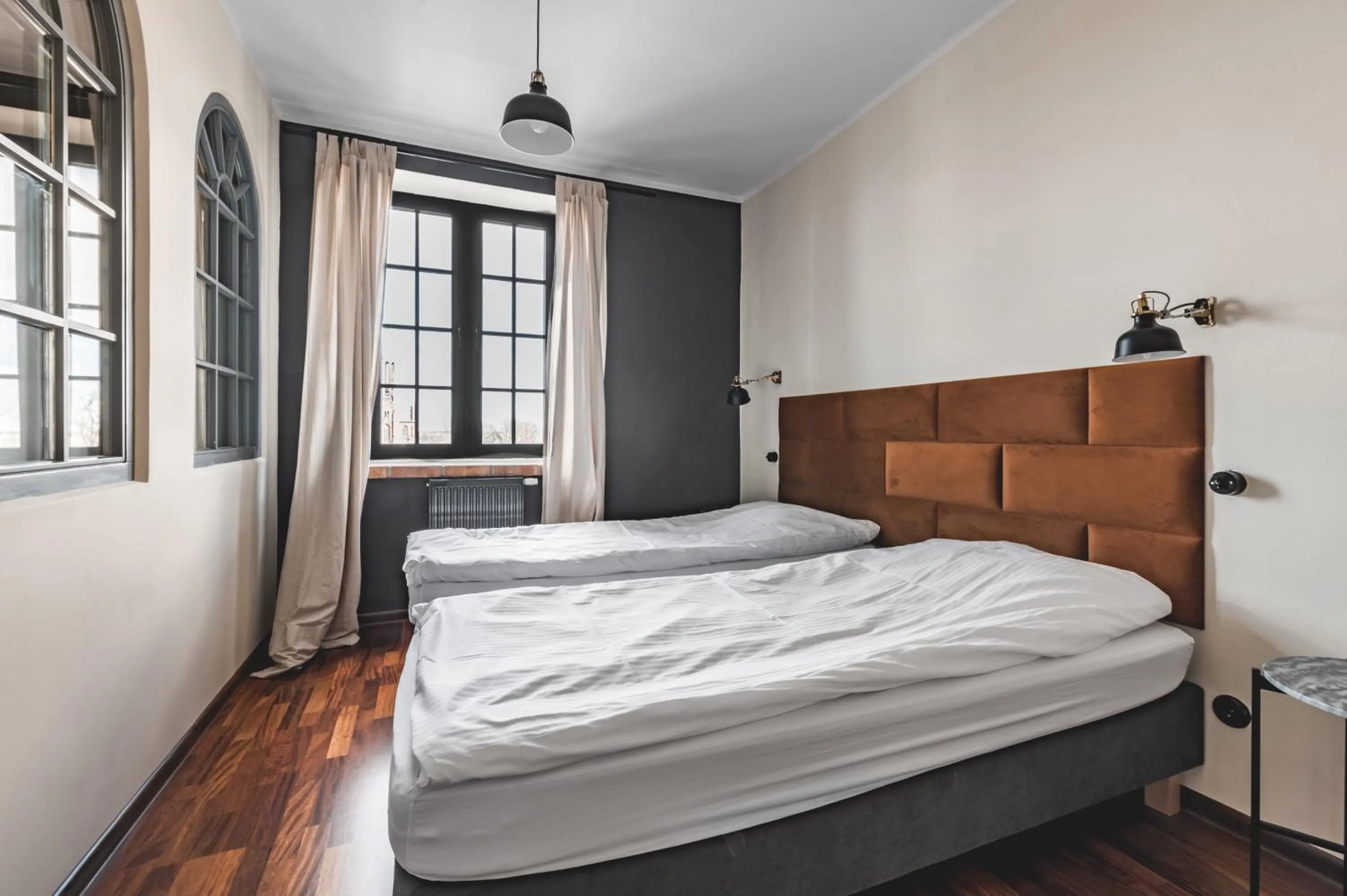 Bed in Aparthotel Stara Przędzalnia