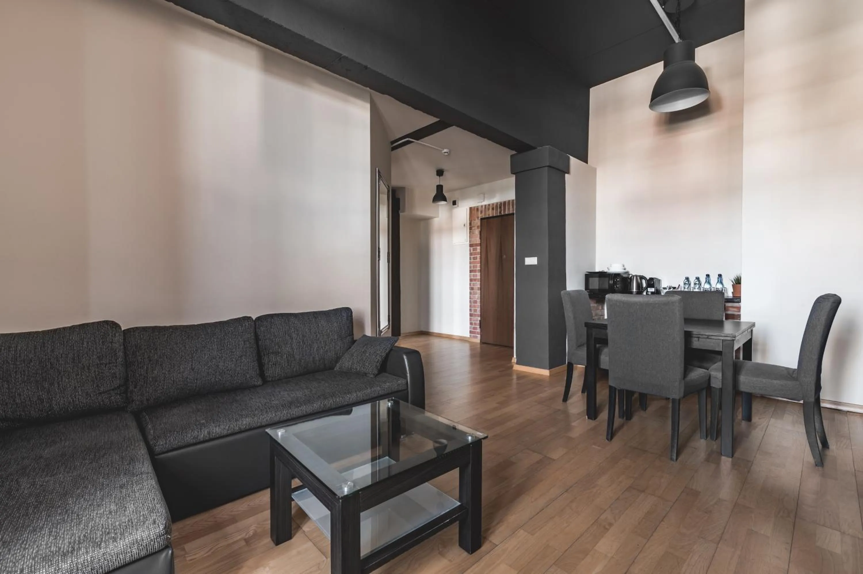 Living room in Aparthotel Stara Przędzalnia