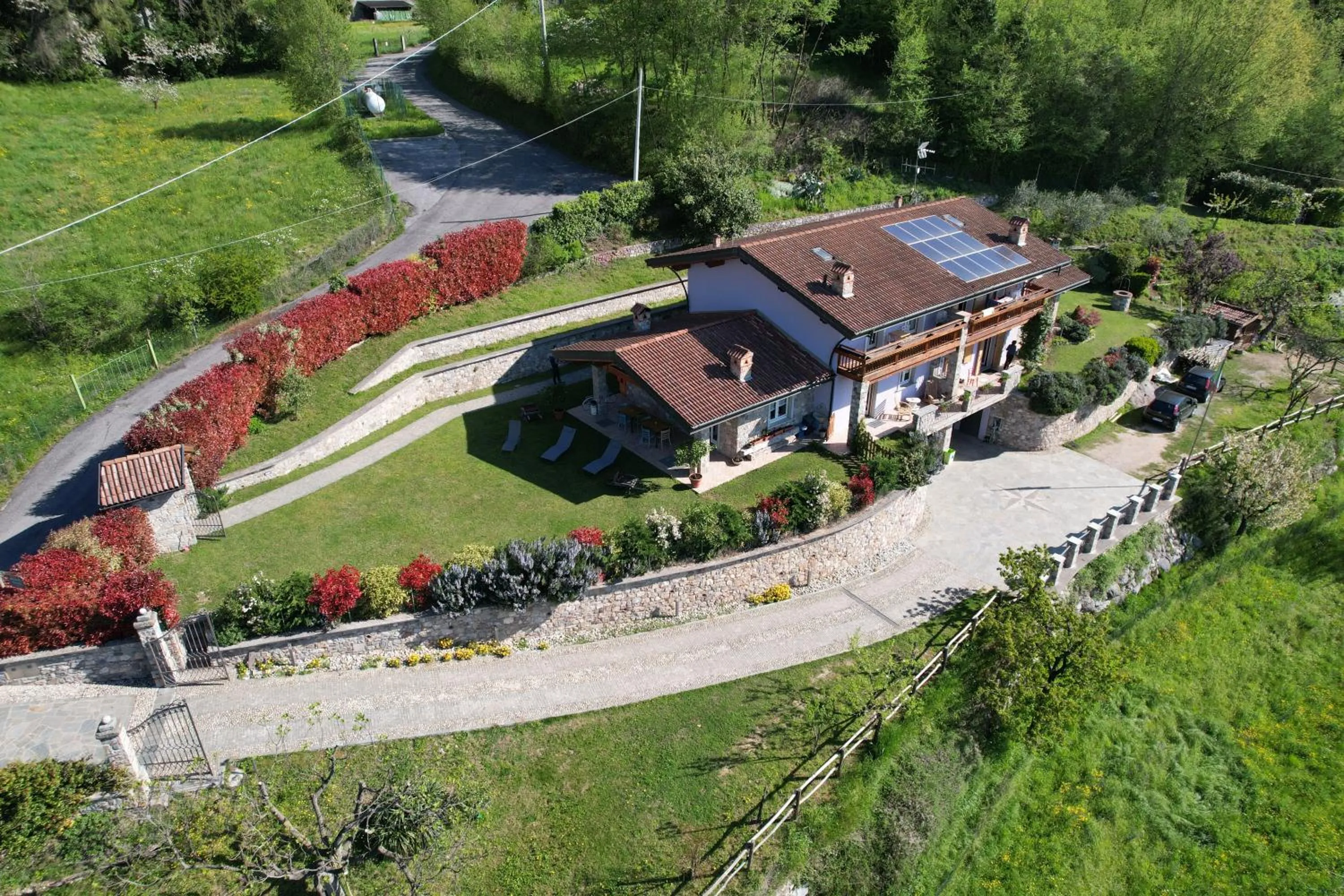 Bird's eye view in Alla Vecchia Contrada B&B