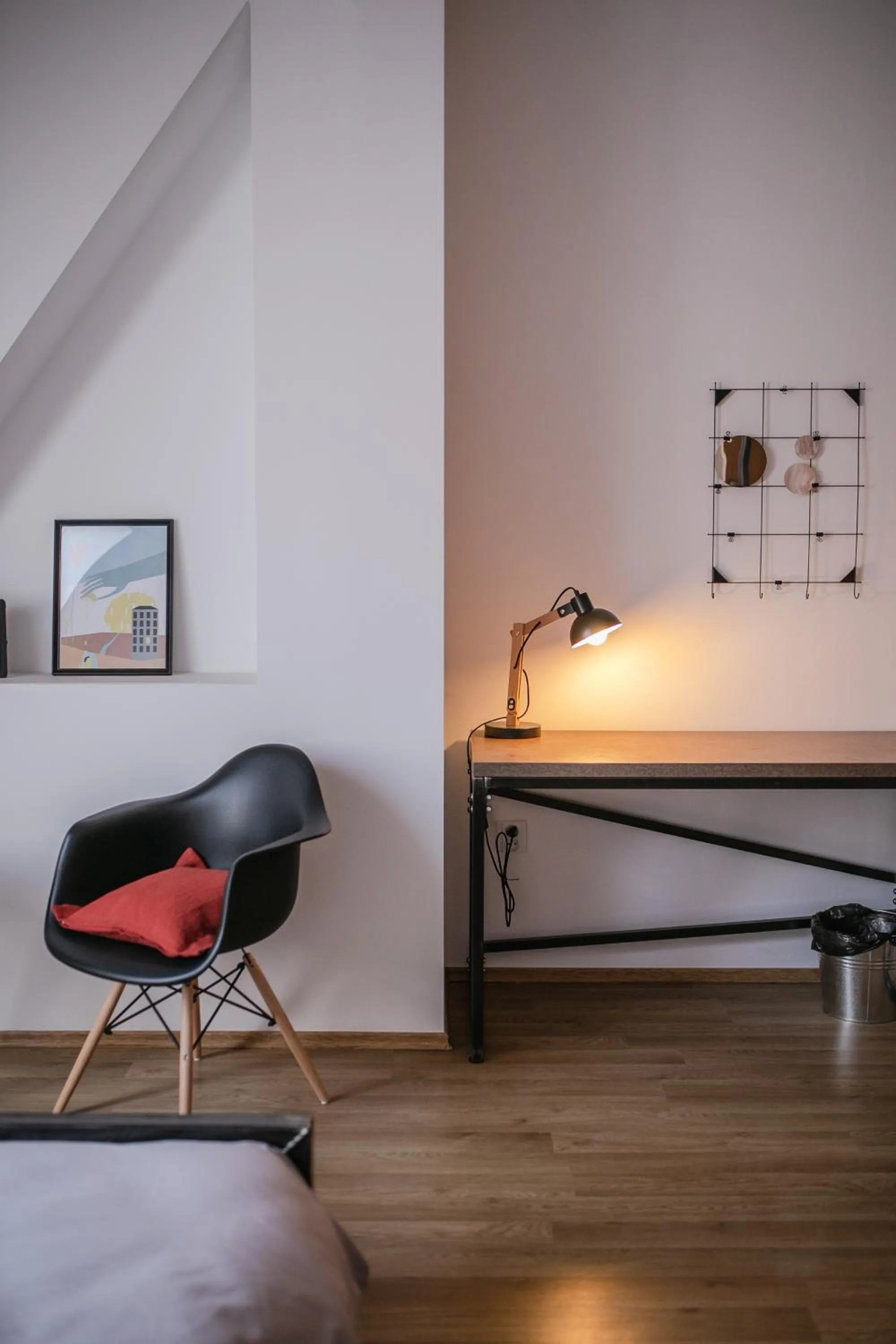 Seating area, Bed in Schöndorf Hostel - virtual reception