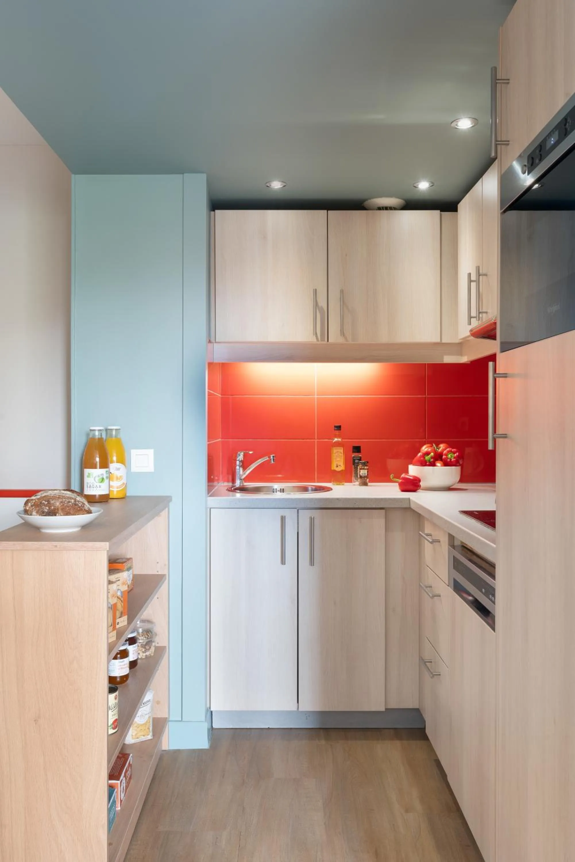 Kitchen or kitchenette in Résidence Pierre & Vacances Premium Haguna