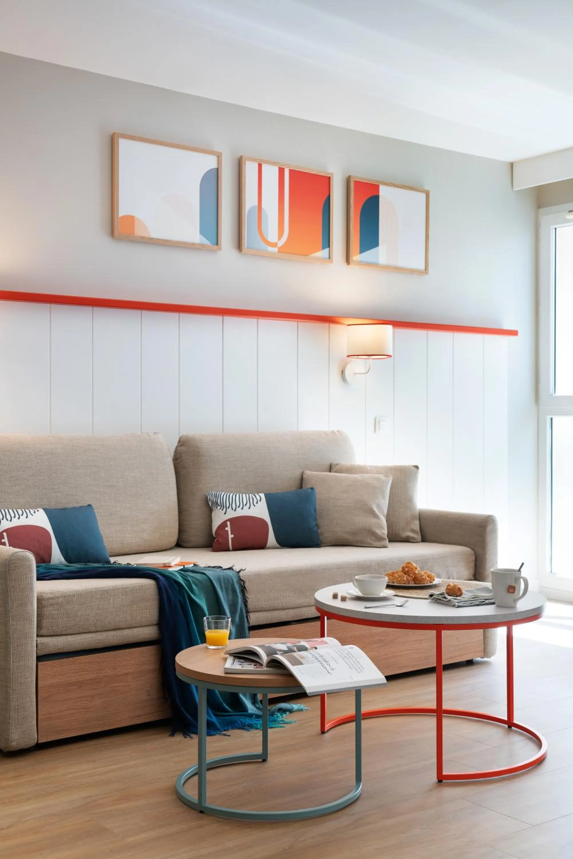 Living room in Résidence Pierre & Vacances Premium Haguna