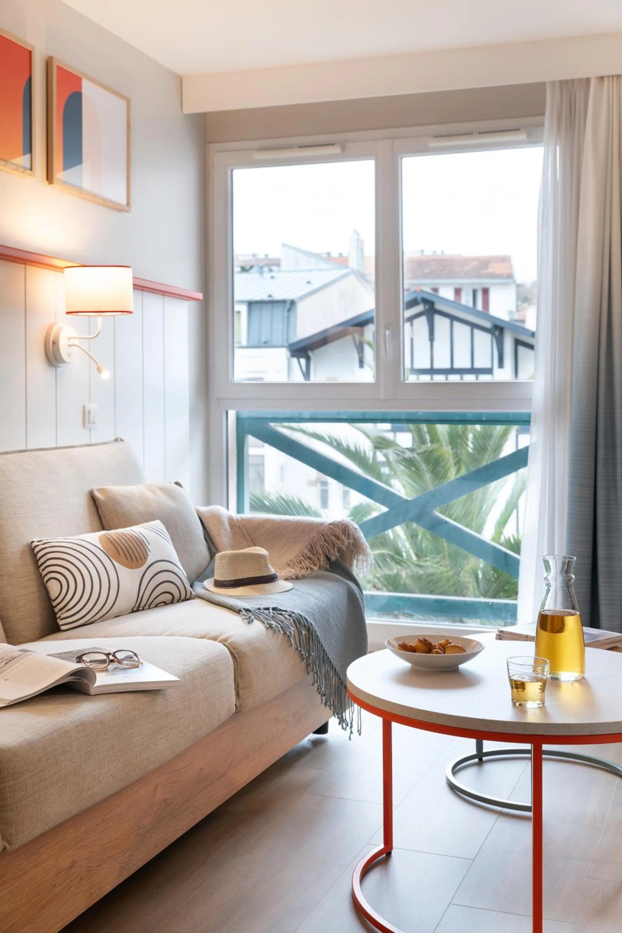 Living room in Résidence Pierre & Vacances Premium Haguna