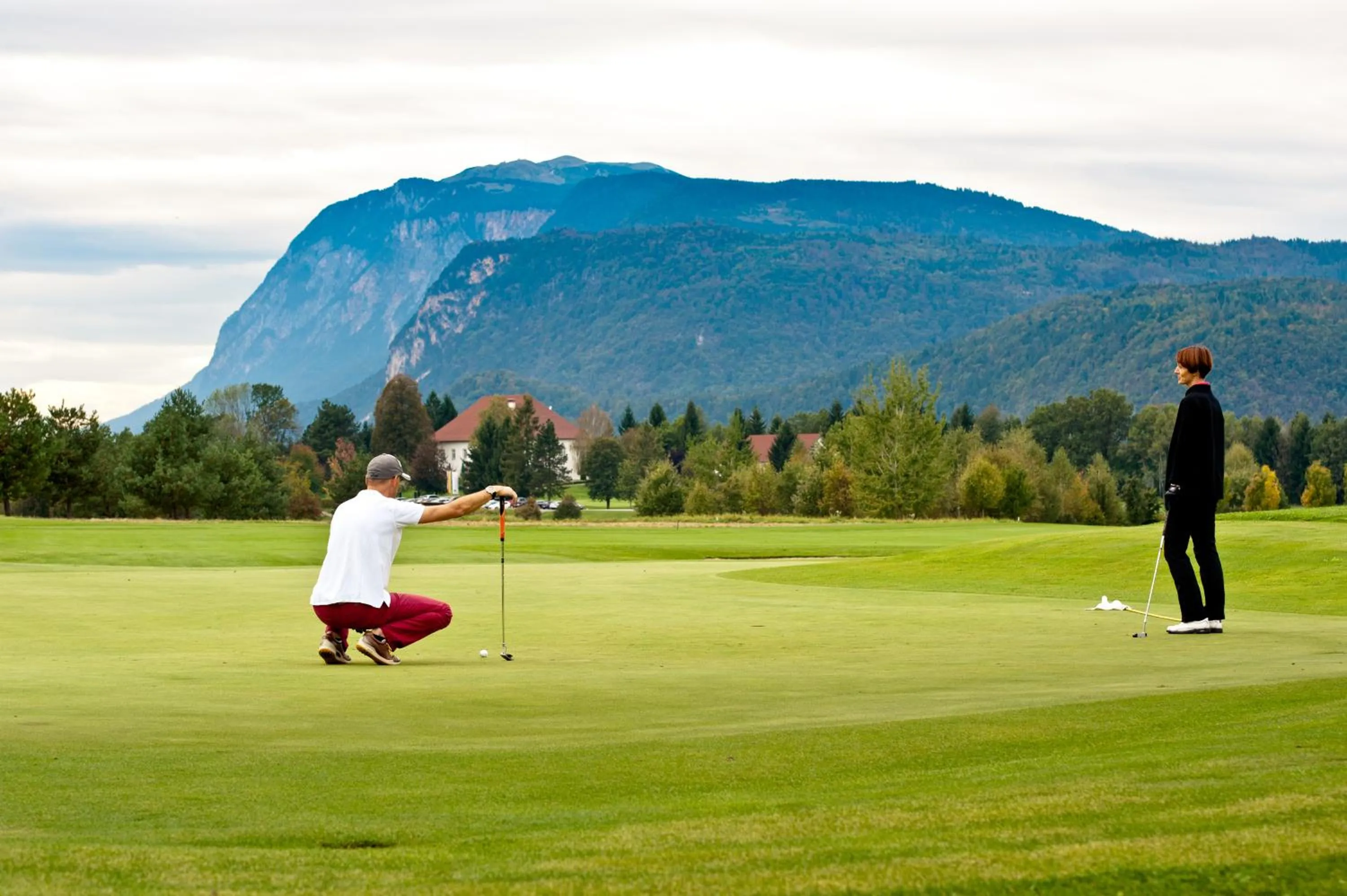 Golfcourse in Hotel Zollner