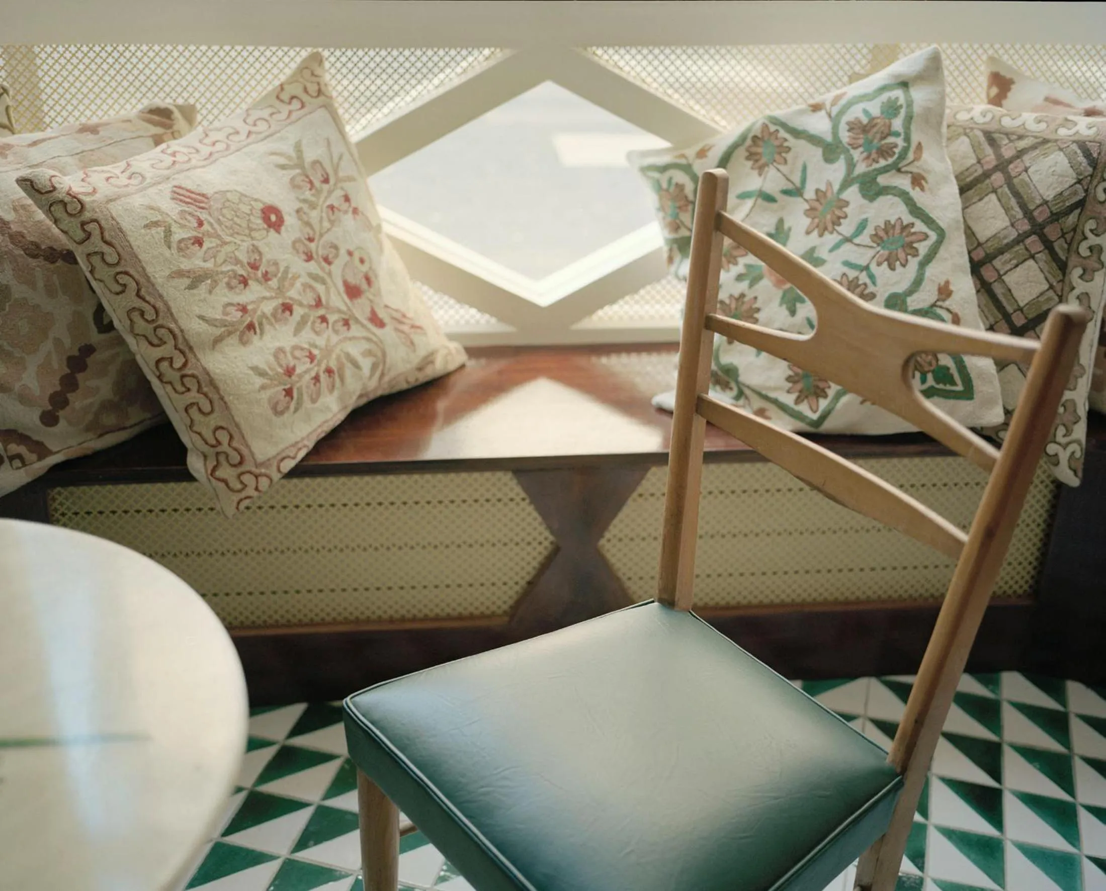 Decorative detail, Bed in Hôtel du Temps Paris