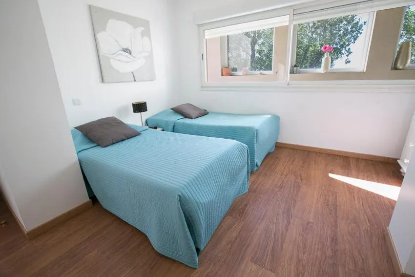 Bedroom, Bed in Le Grand Large Bord de Mer Hotel & Appartements