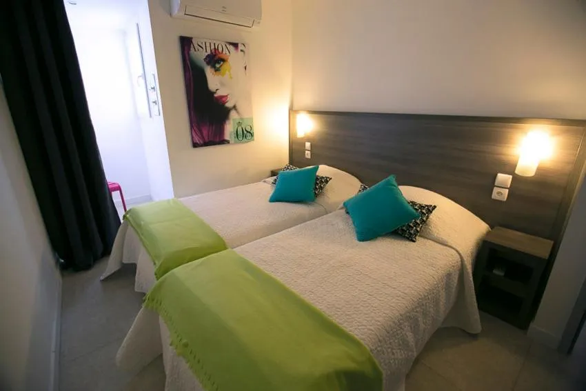 Bedroom, Bed in Le Grand Large Bord de Mer Hotel & Appartements