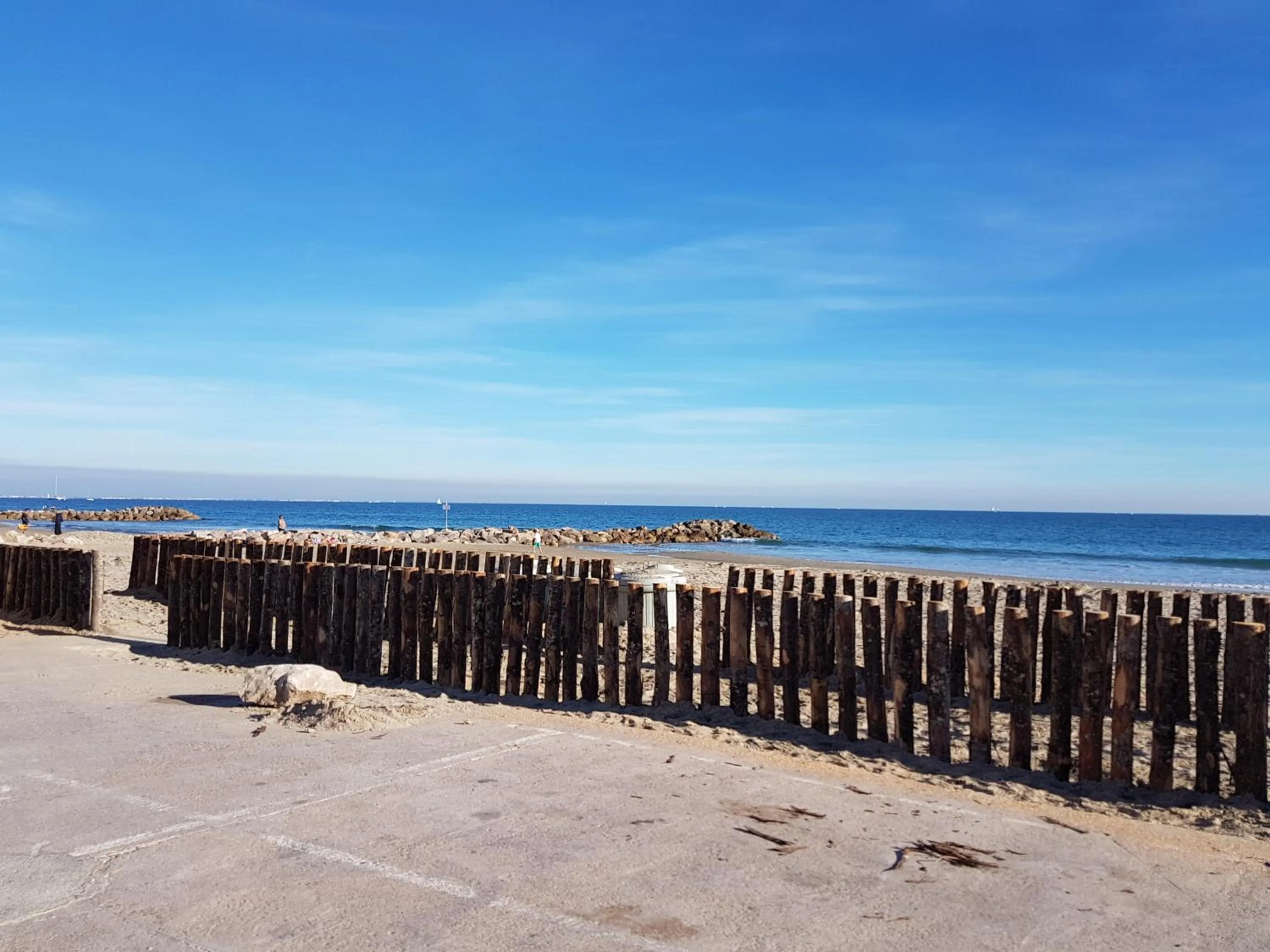 Beach in Le Grand Large Bord de Mer Hotel & Appartements
