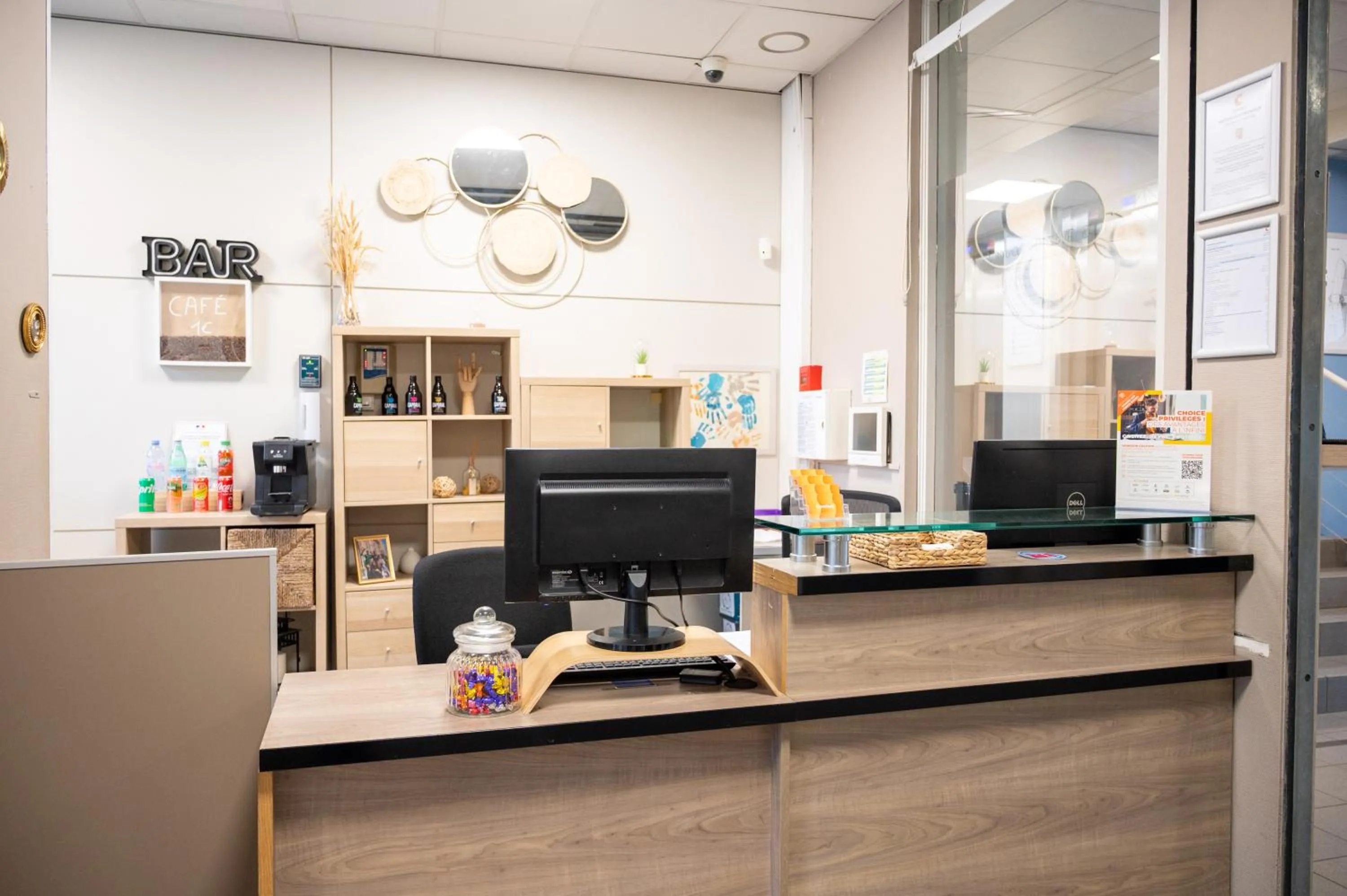 Lobby or reception in Comfort Aparthotel Toulouse Métropole