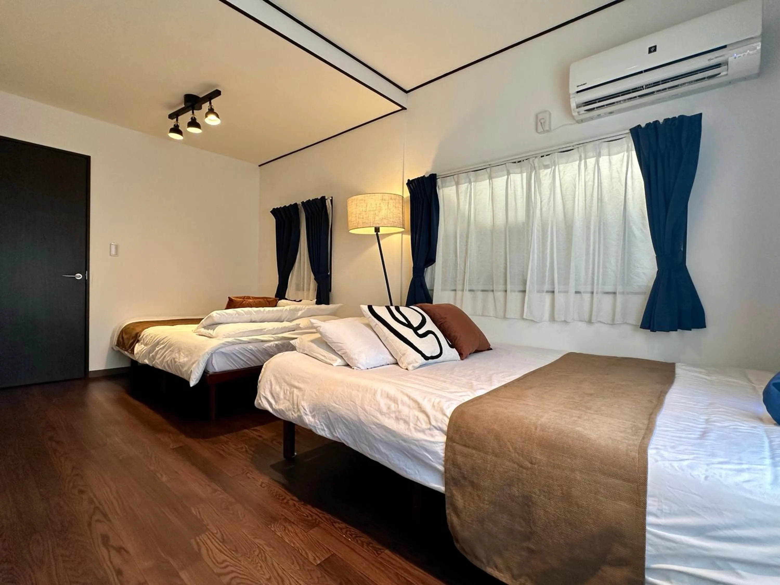 Bed in MON Kishinosato-tamade Ekimae -vacation rental-