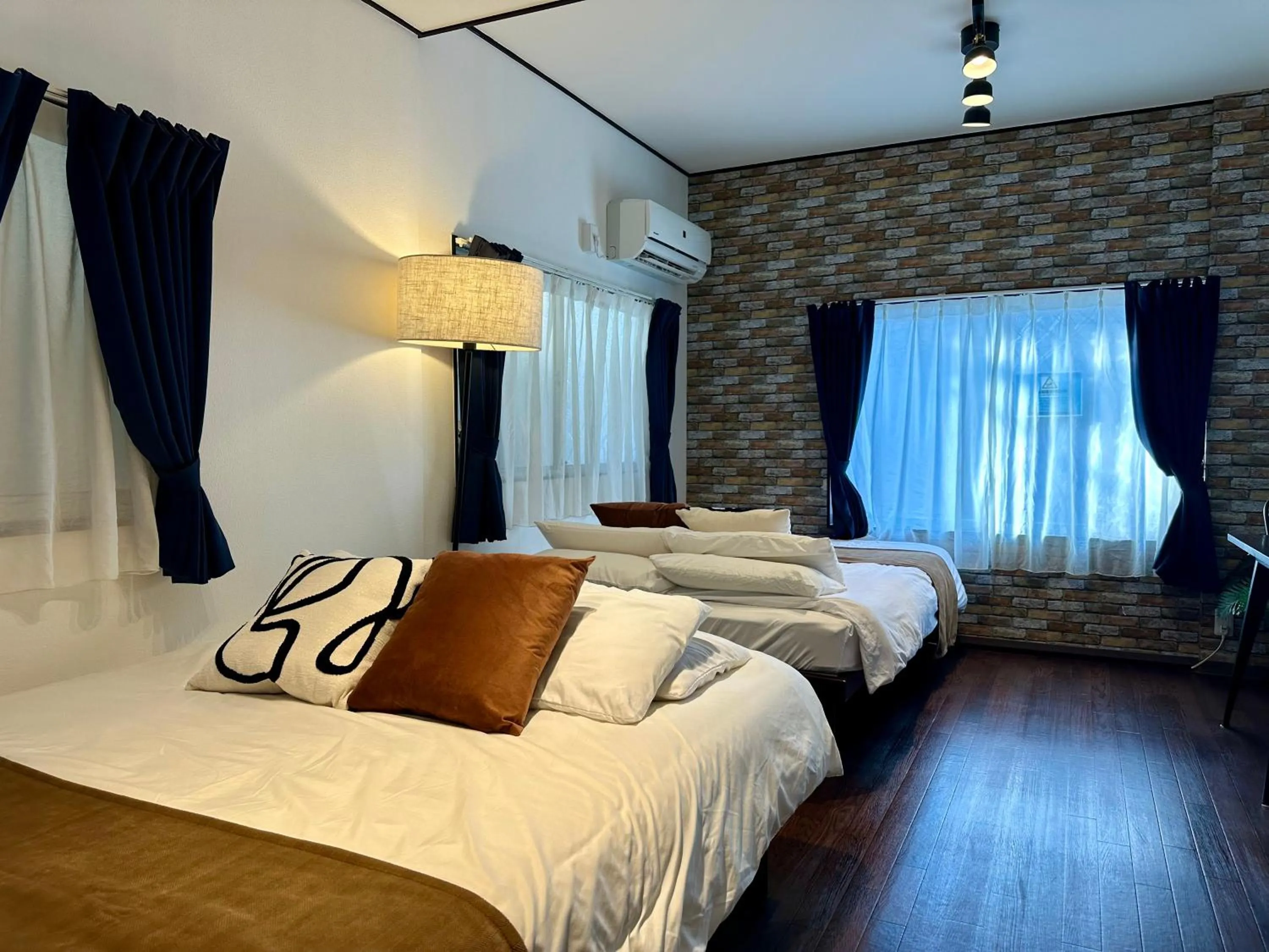 Bed in MON Kishinosato-tamade Ekimae -vacation rental-