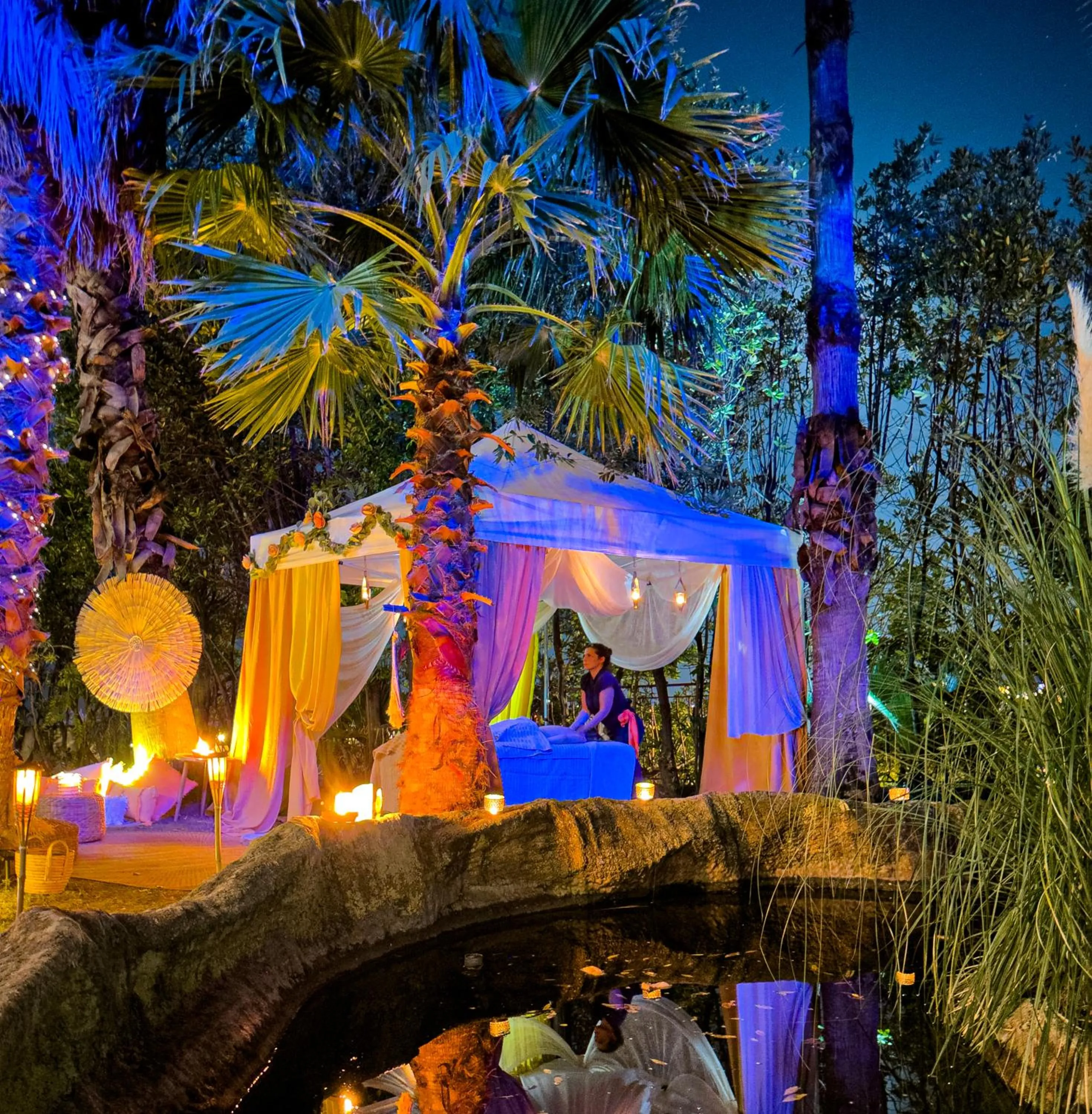 Garden in Ostella Spa & Resort