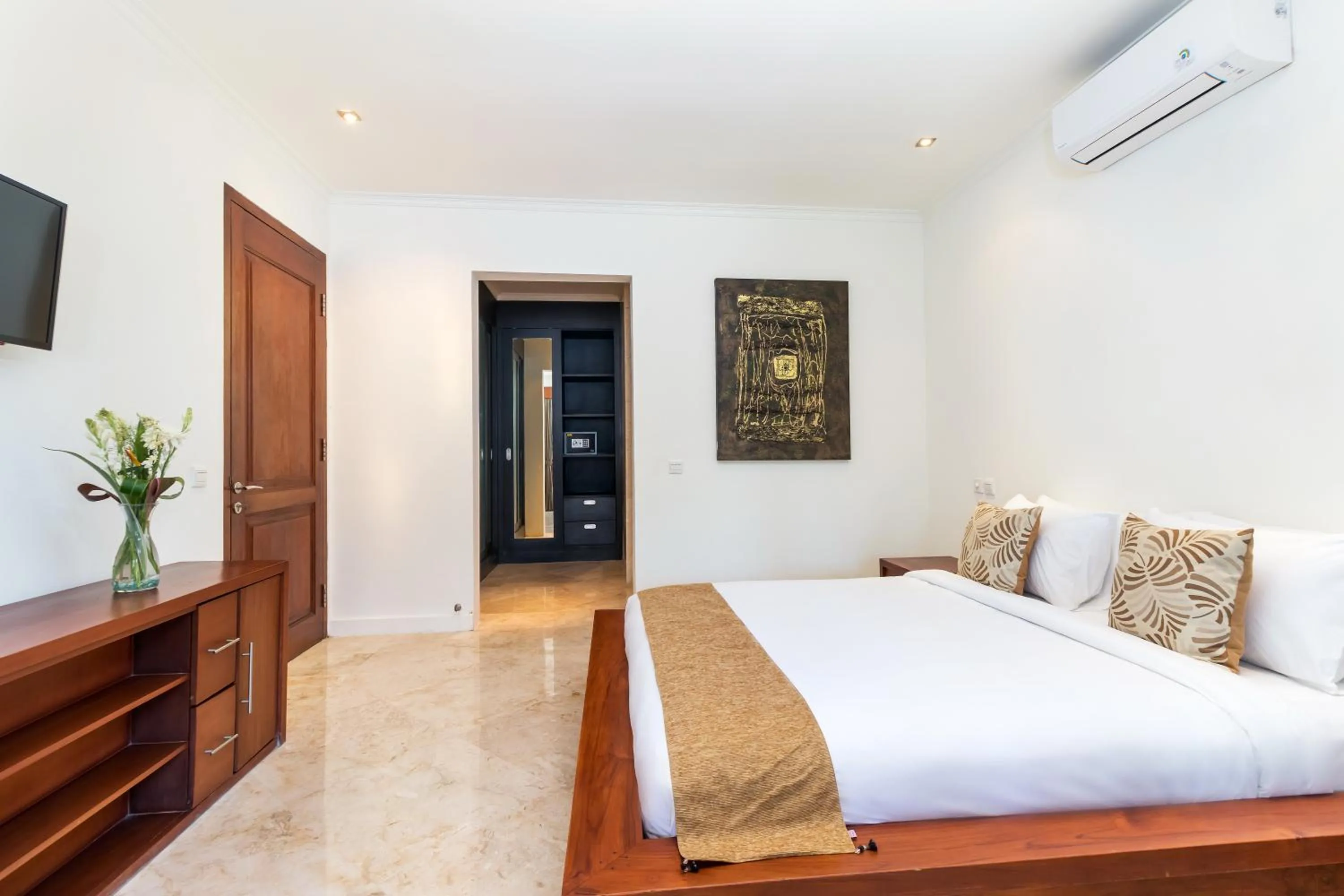 Bed in Villa Lalang Temu