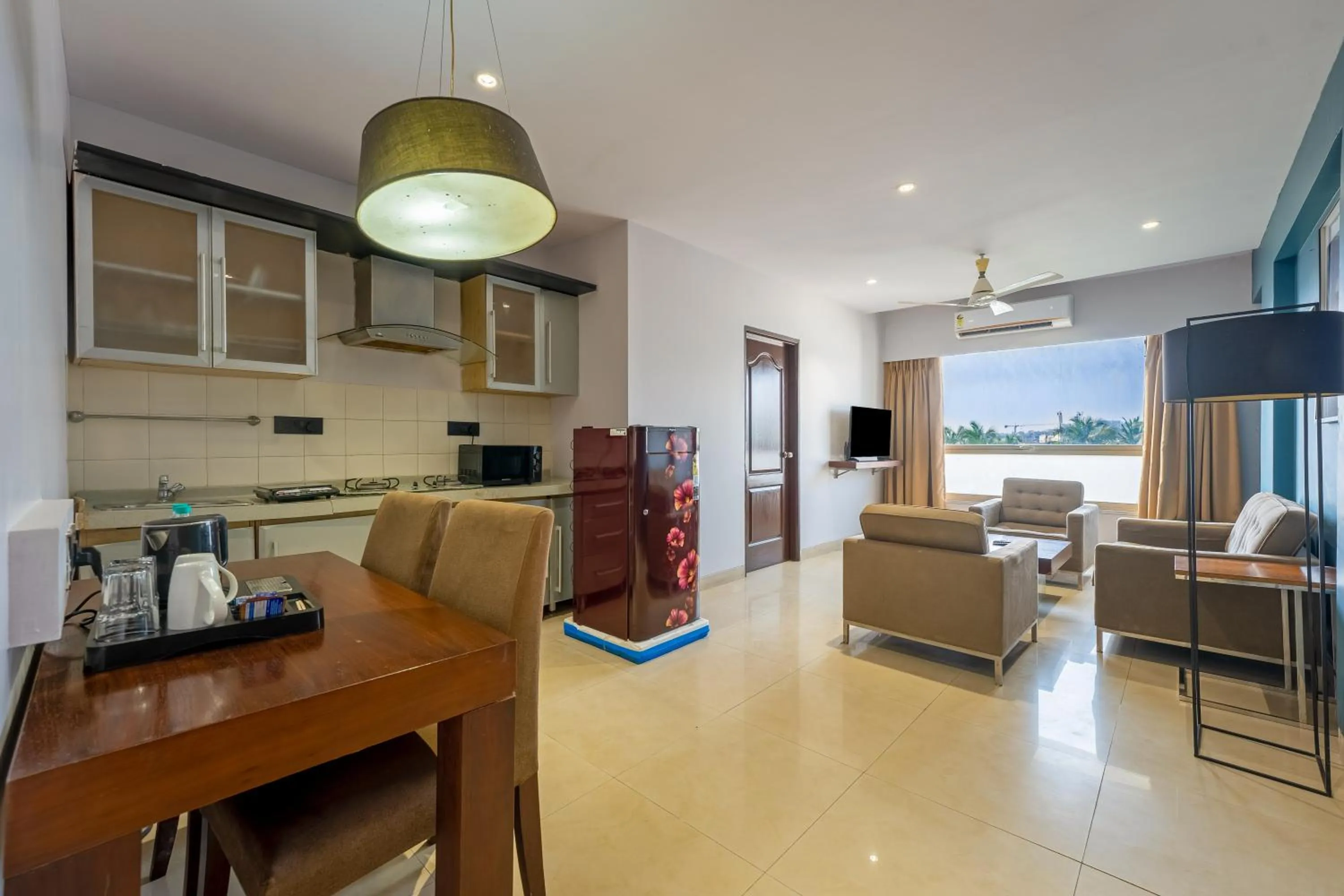 Kitchen or kitchenette in asar Landmark Suites Mumbai International Airport by Orion Hotels