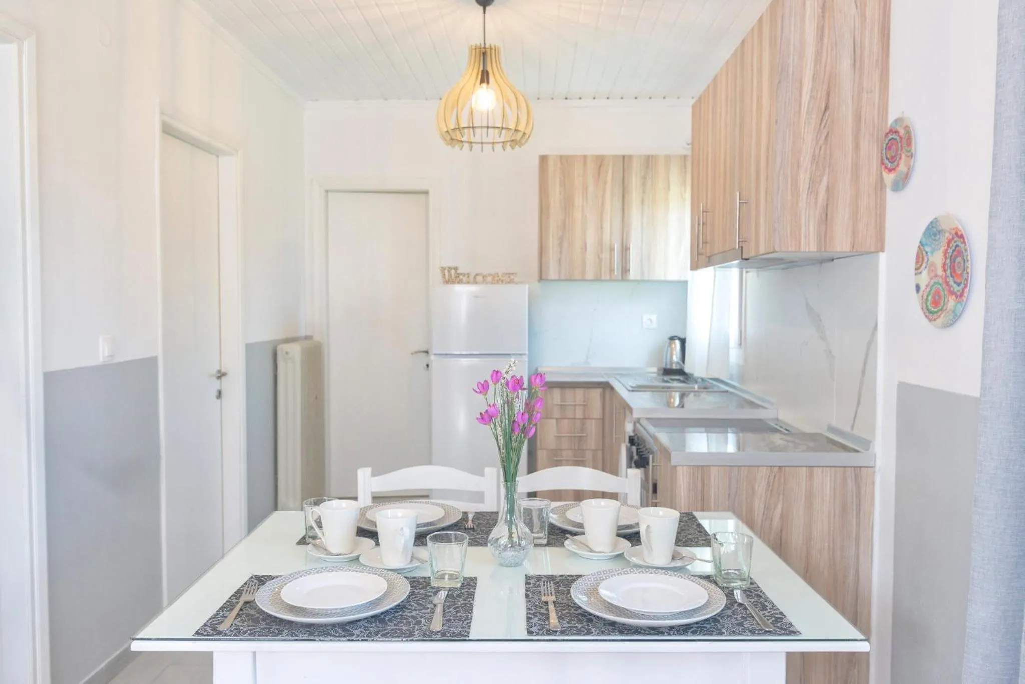 Kitchen or kitchenette in Zografia