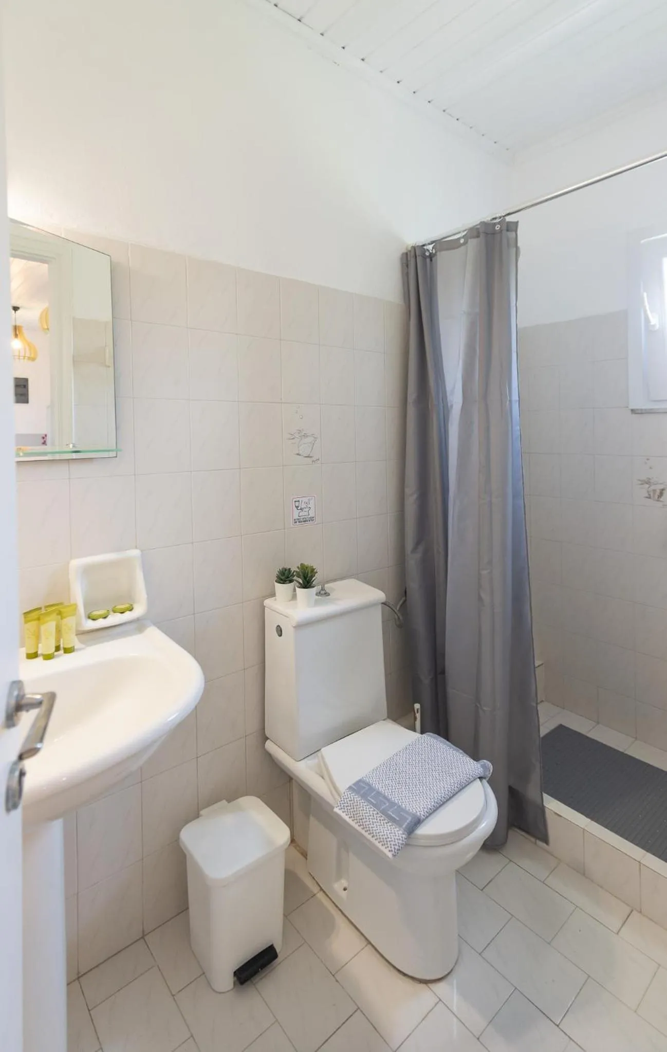 Shower in Zografia