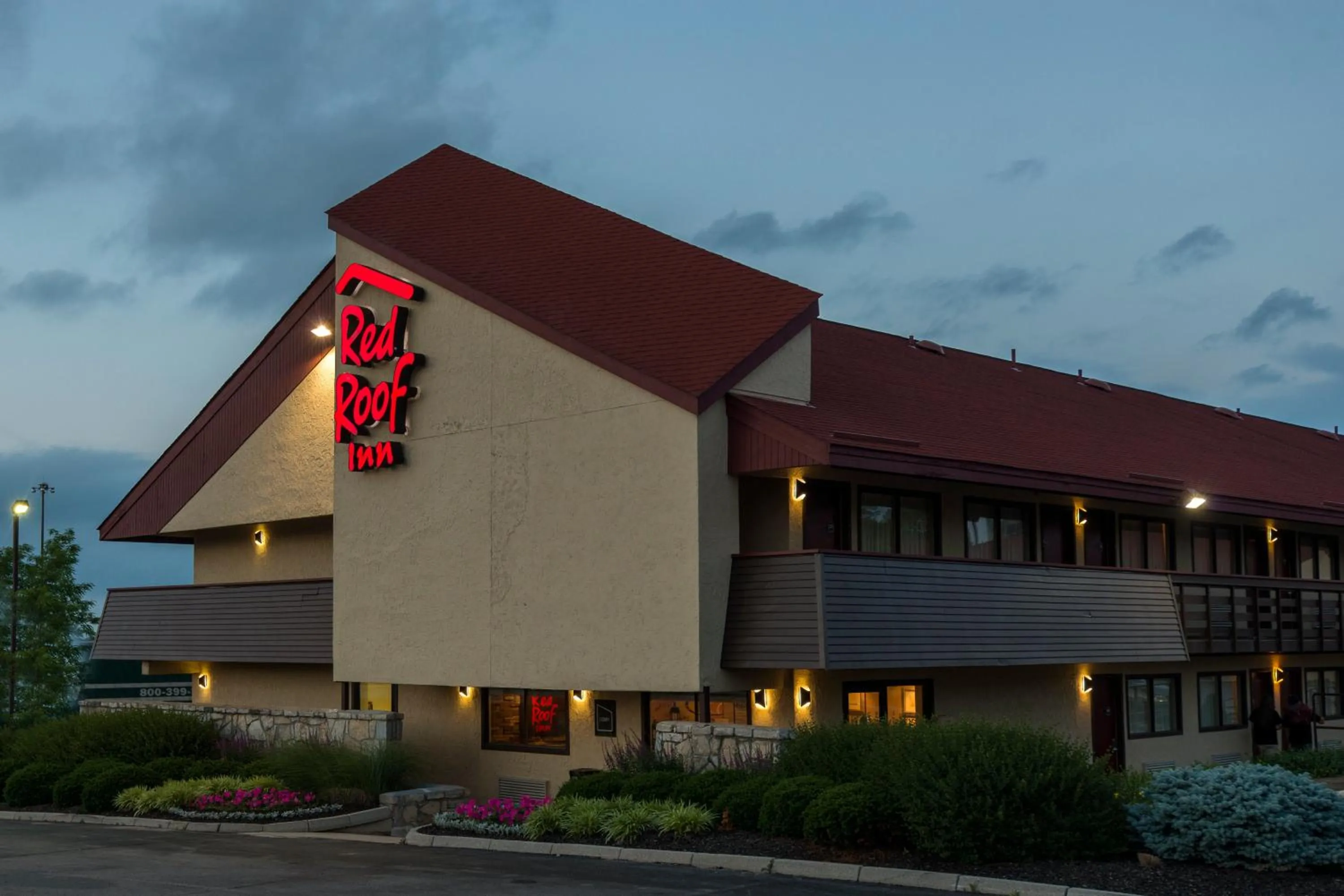 Property building in Red Roof Inn Dayton South - Miamisburg